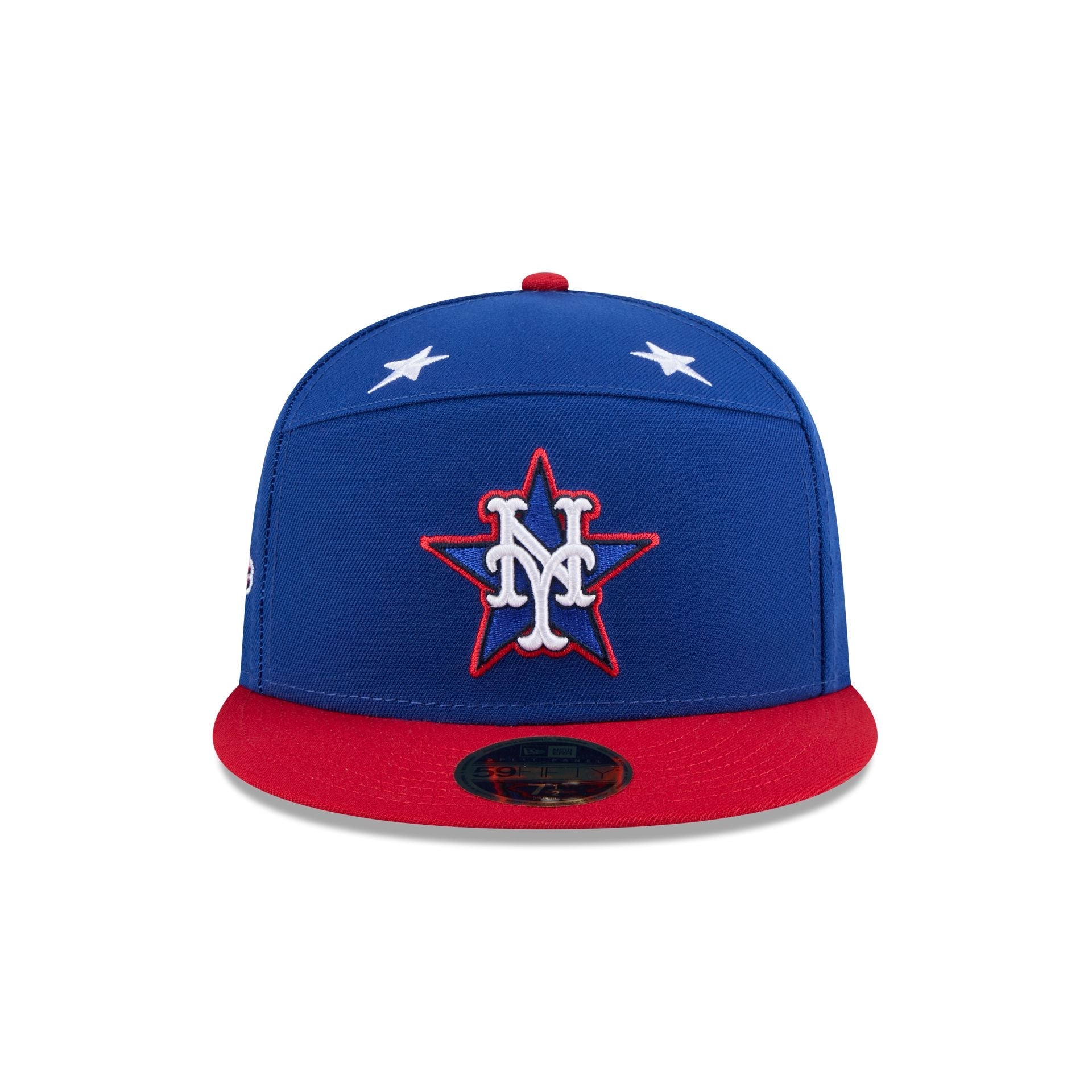New York Mets 2025 All-Star Game Workout Split Panel 59FIFTY Fitted Hat