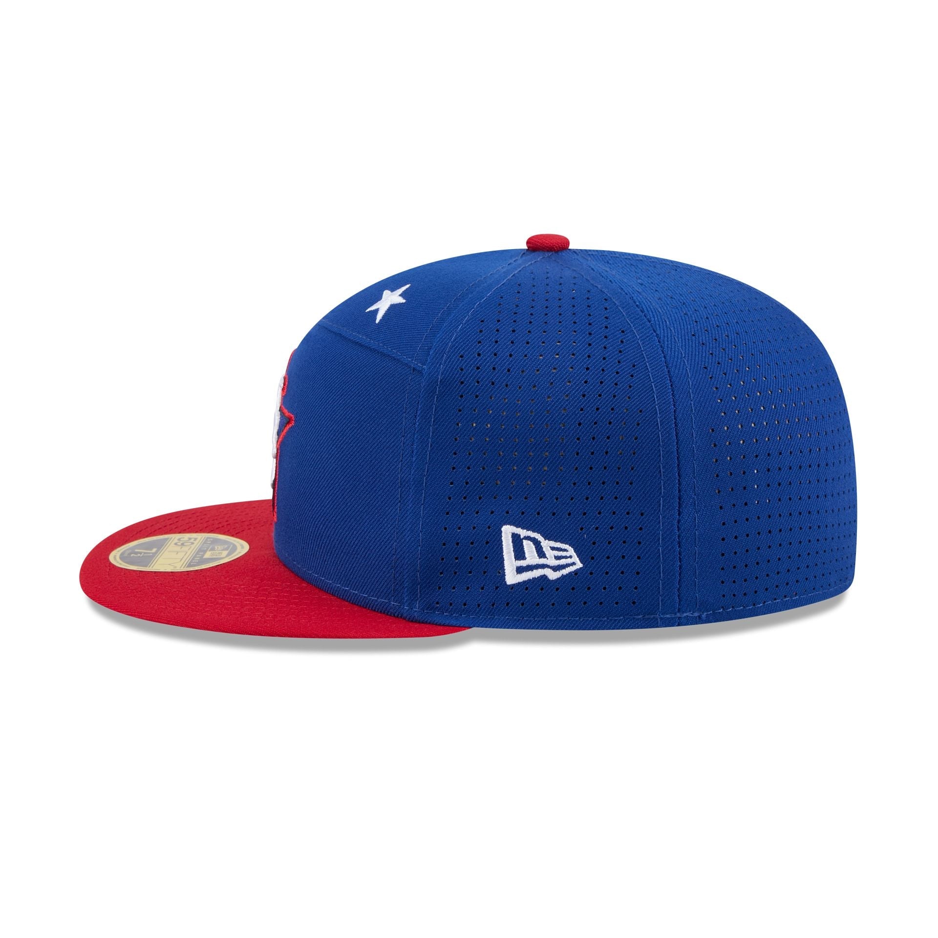 New York Mets 2025 All-Star Game Workout Split Panel 59FIFTY Fitted Hat