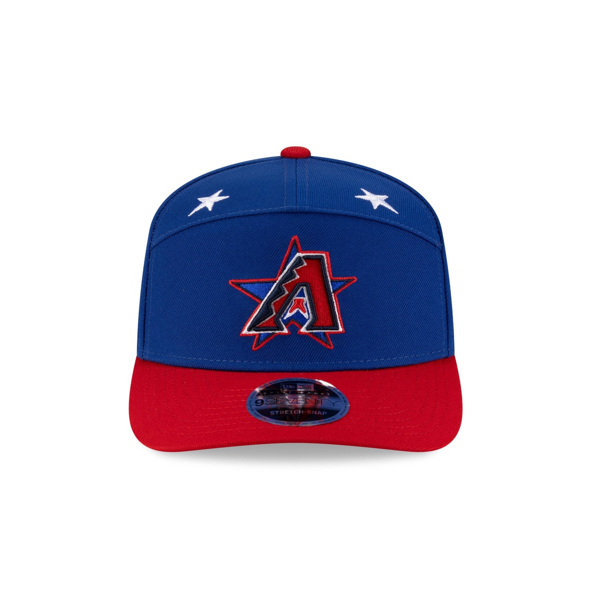 Arizona Diamondbacks 2025 All-Star Game Workout Split Panel 9SEVENTY Stretch-Snap Hat