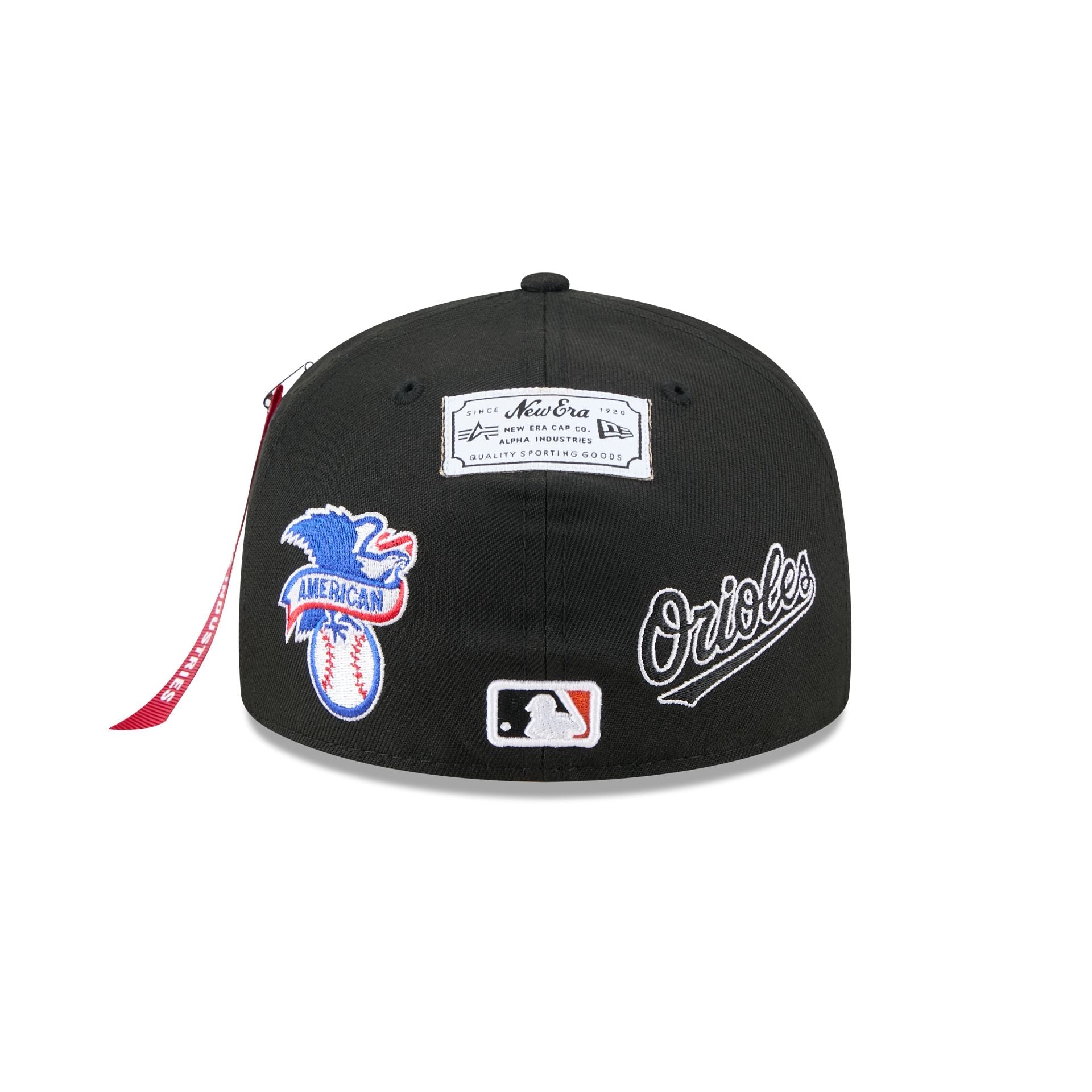 Alpha Industries x Baltimore Orioles Black 59FIFTY Fitted Hat