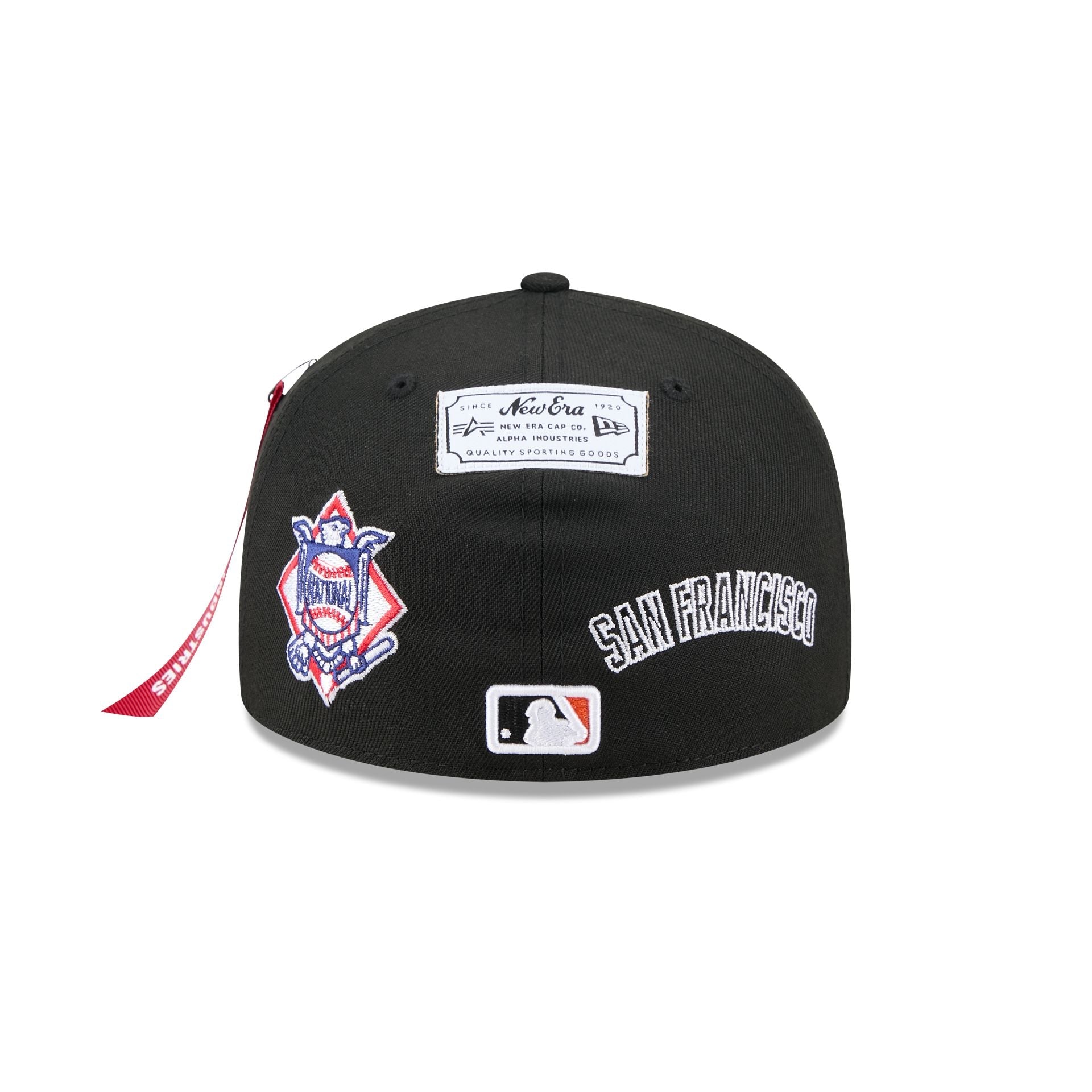Alpha Industries x San Francisco Giants Black 59FIFTY Fitted Hat