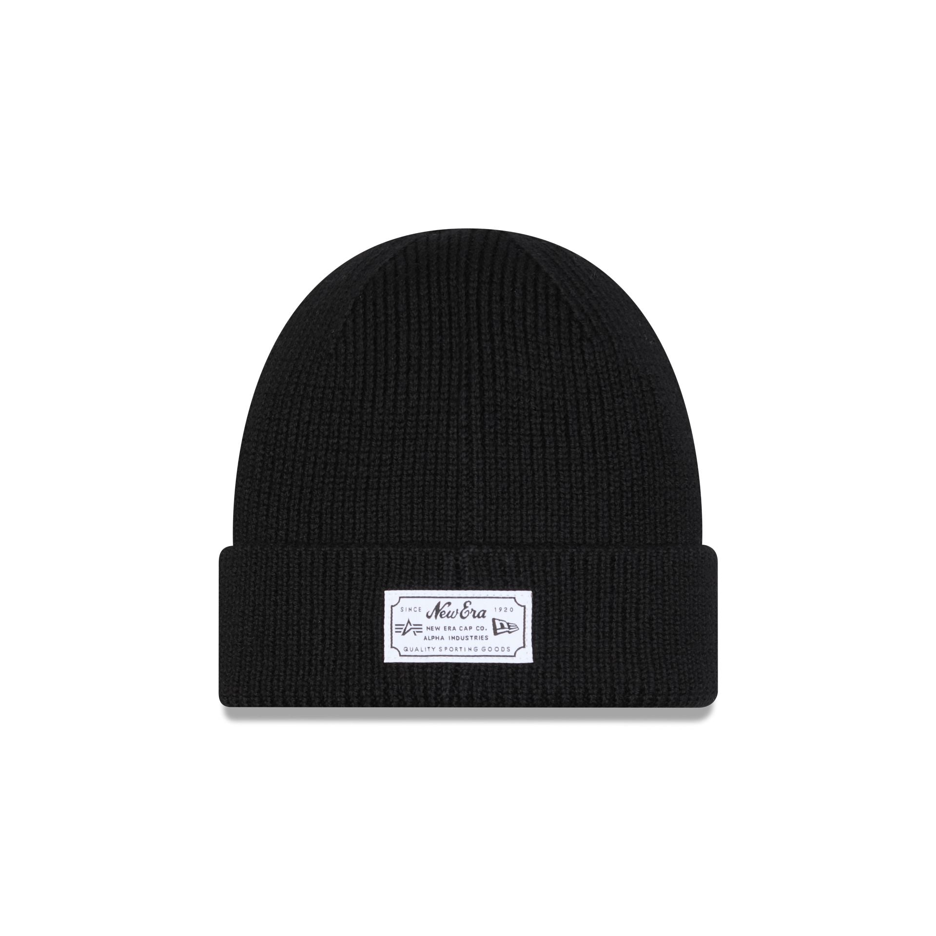 Alpha Industries x San Francisco Giants Black Cuff Knit Hat