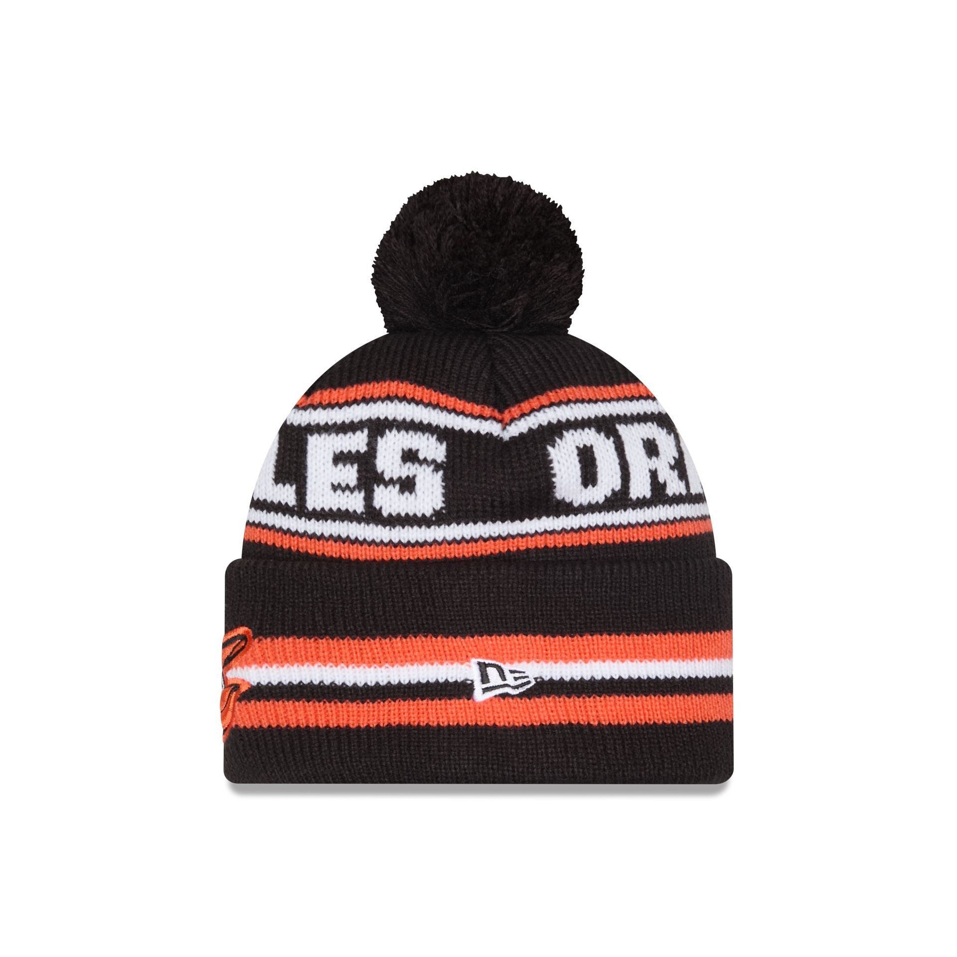 Baltimore Orioles Classic Pom Knit Hat