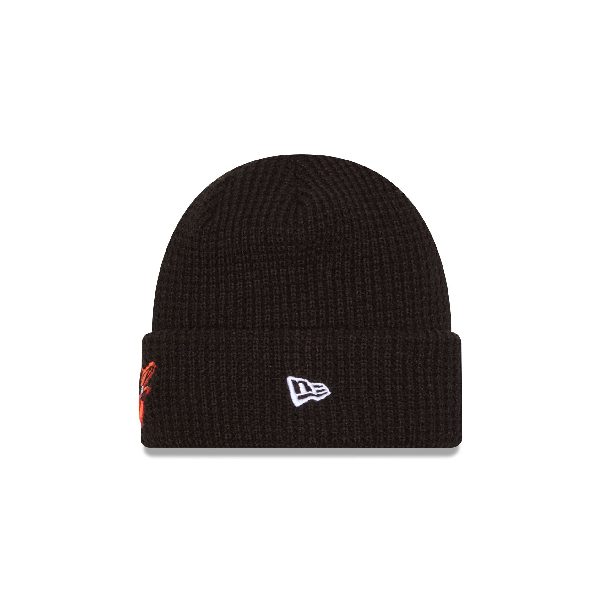 Baltimore Orioles Waffle Stitch Knit Beanie Hat