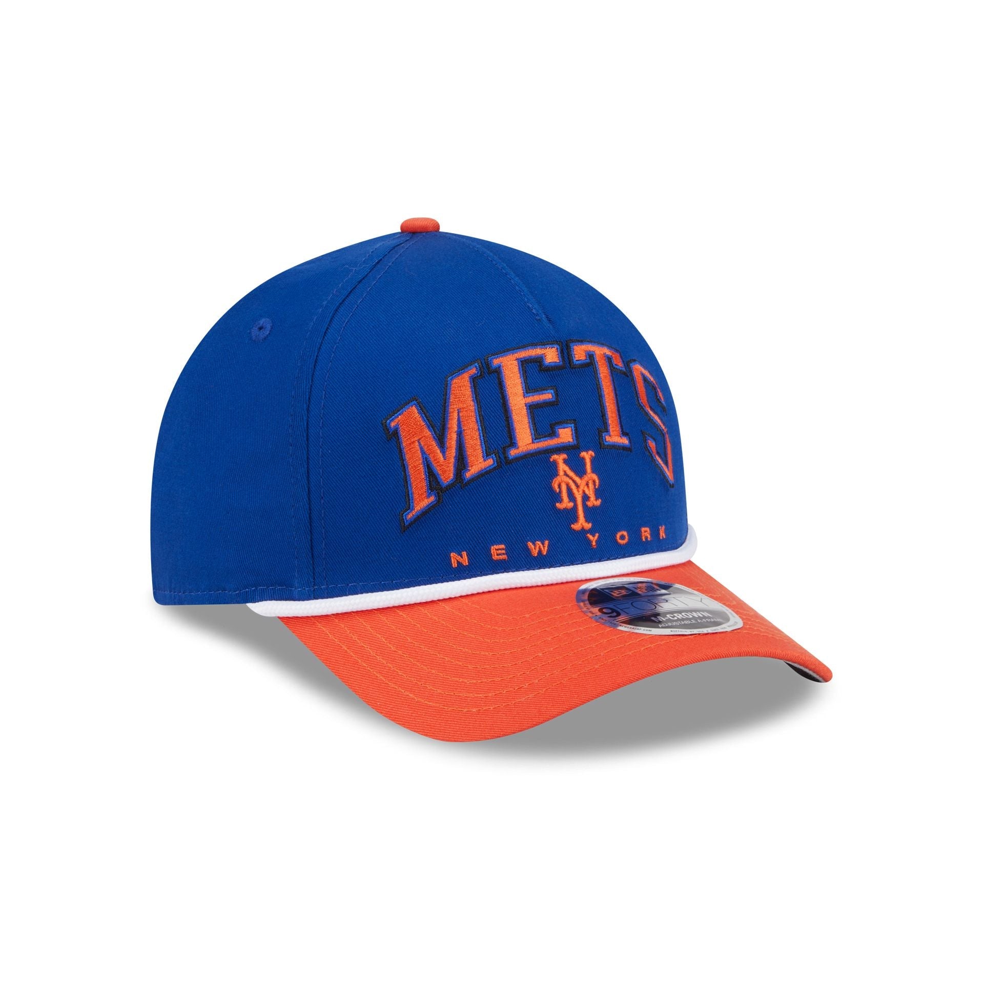 New York Mets Arch 9FORTY M-Crown A-Frame Snapback Hat