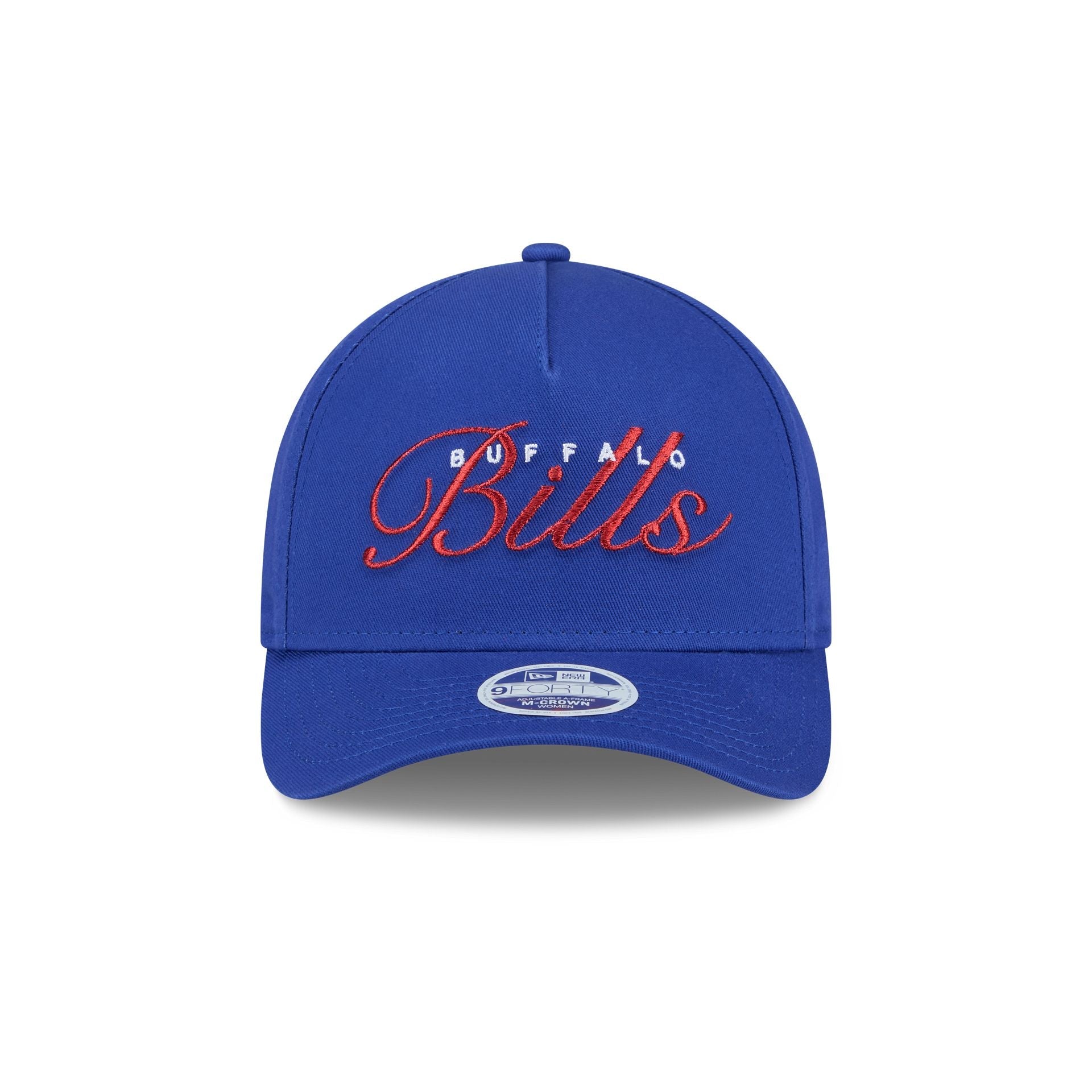 Buffalo Bills Metallic Women's 9FORTY M-Crown A-Frame Snapback Hat