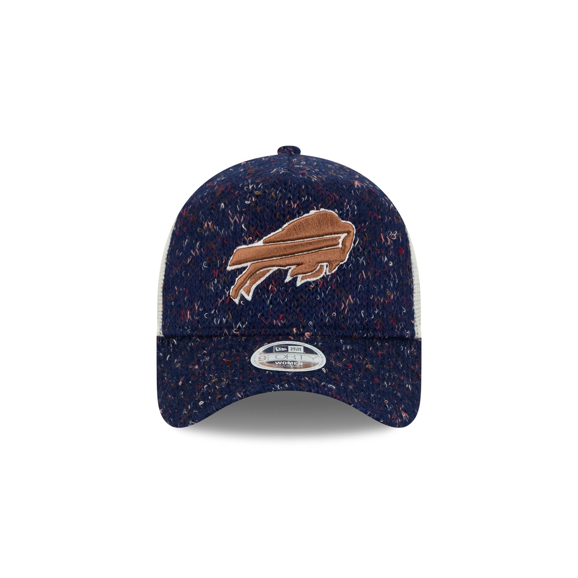 Buffalo Bills Knit Women's 9FORTY A-Frame Trucker Hat