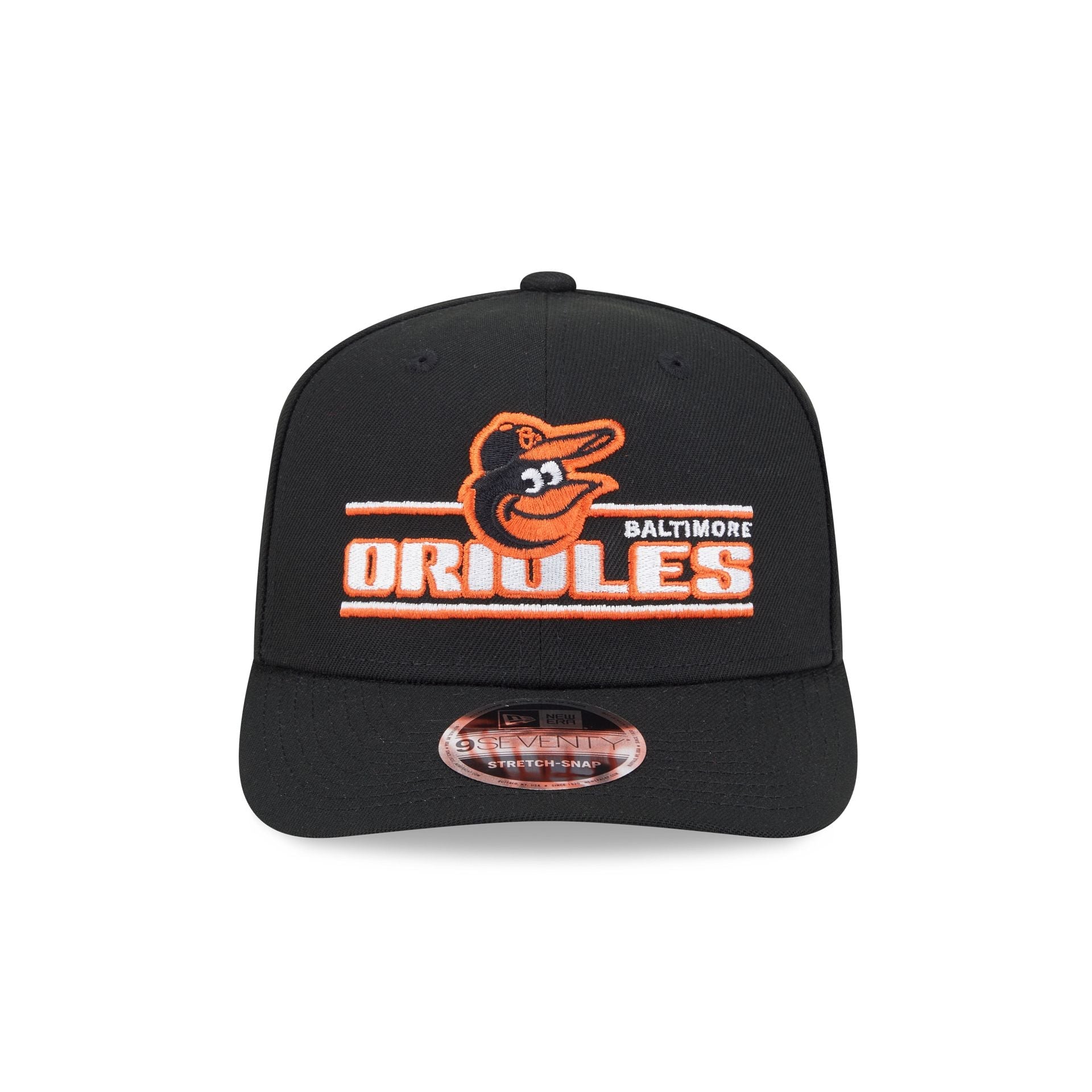 Baltimore Orioles Stated 9SEVENTY Stretch-Snap Hat