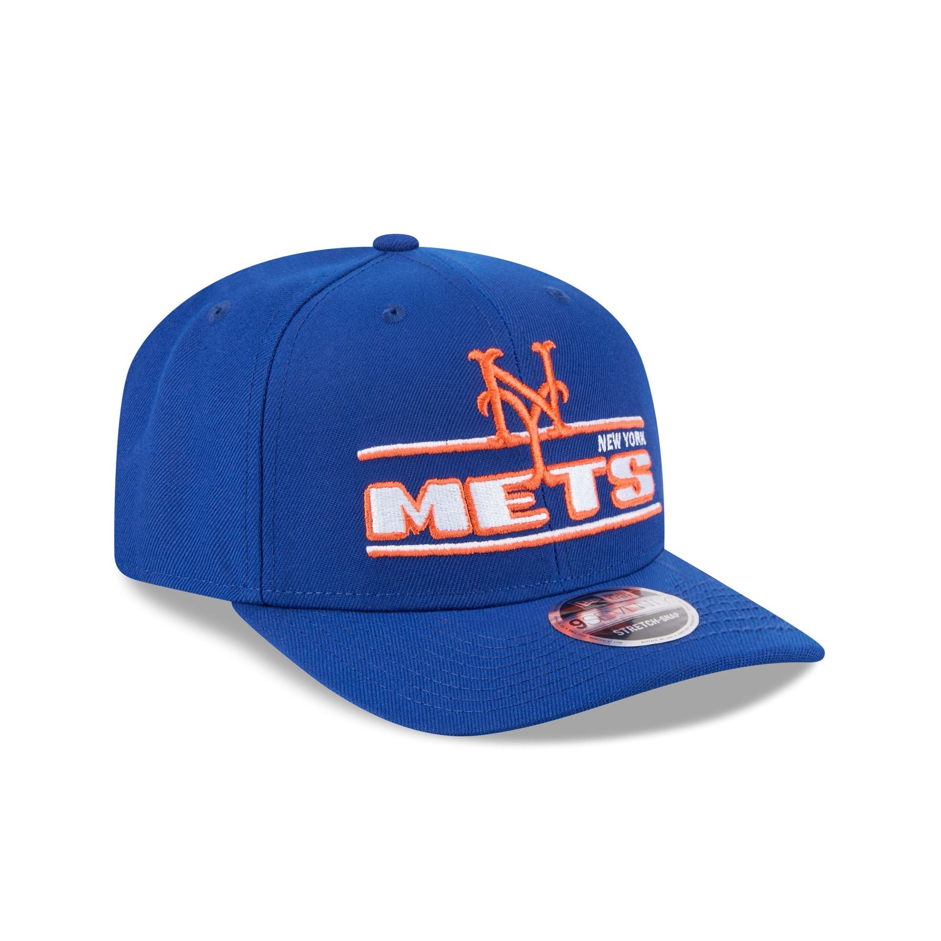 New York Mets Stated 9SEVENTY Stretch-Snap Hat