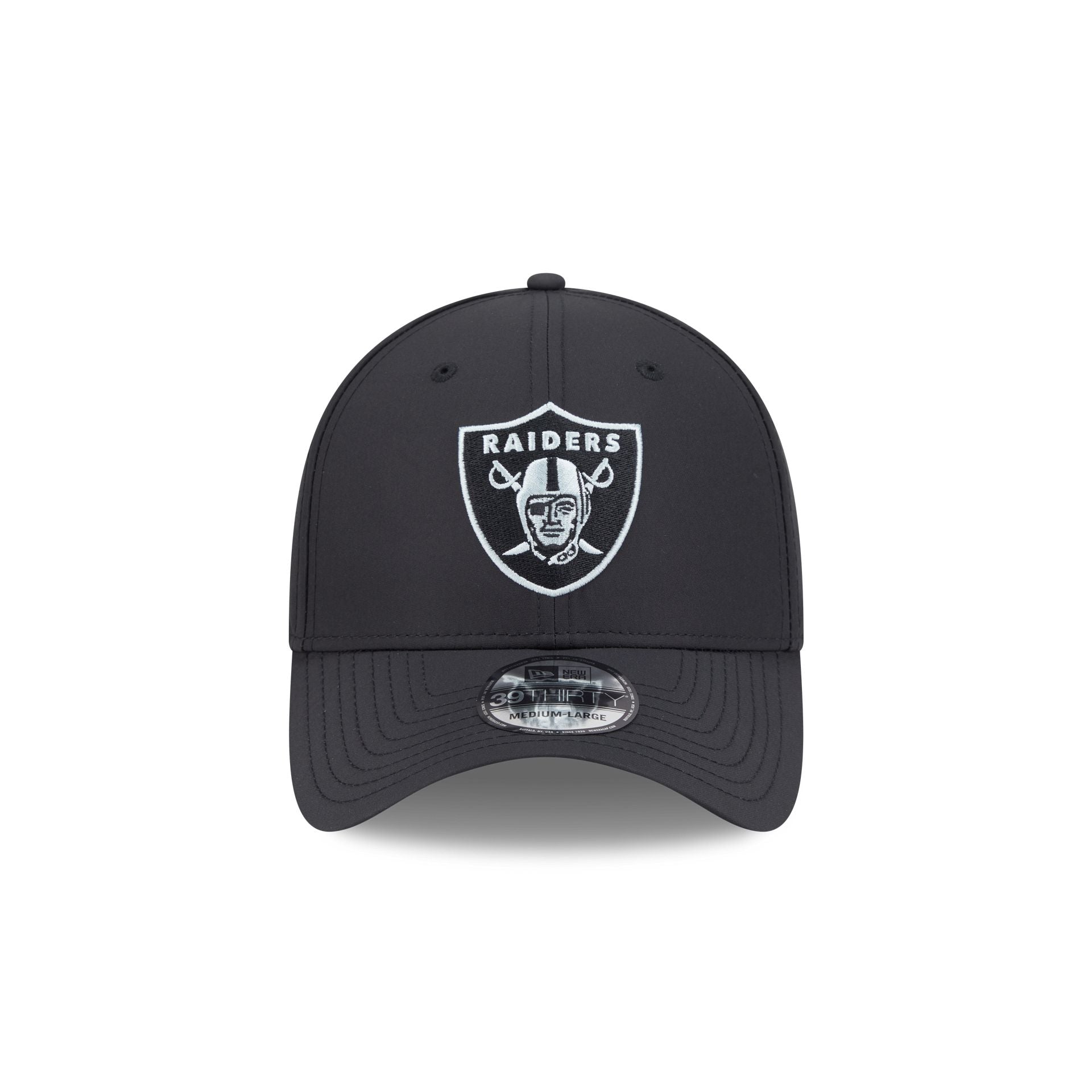 Las Vegas Raiders Night 39THIRTY Stretch Fit Hat