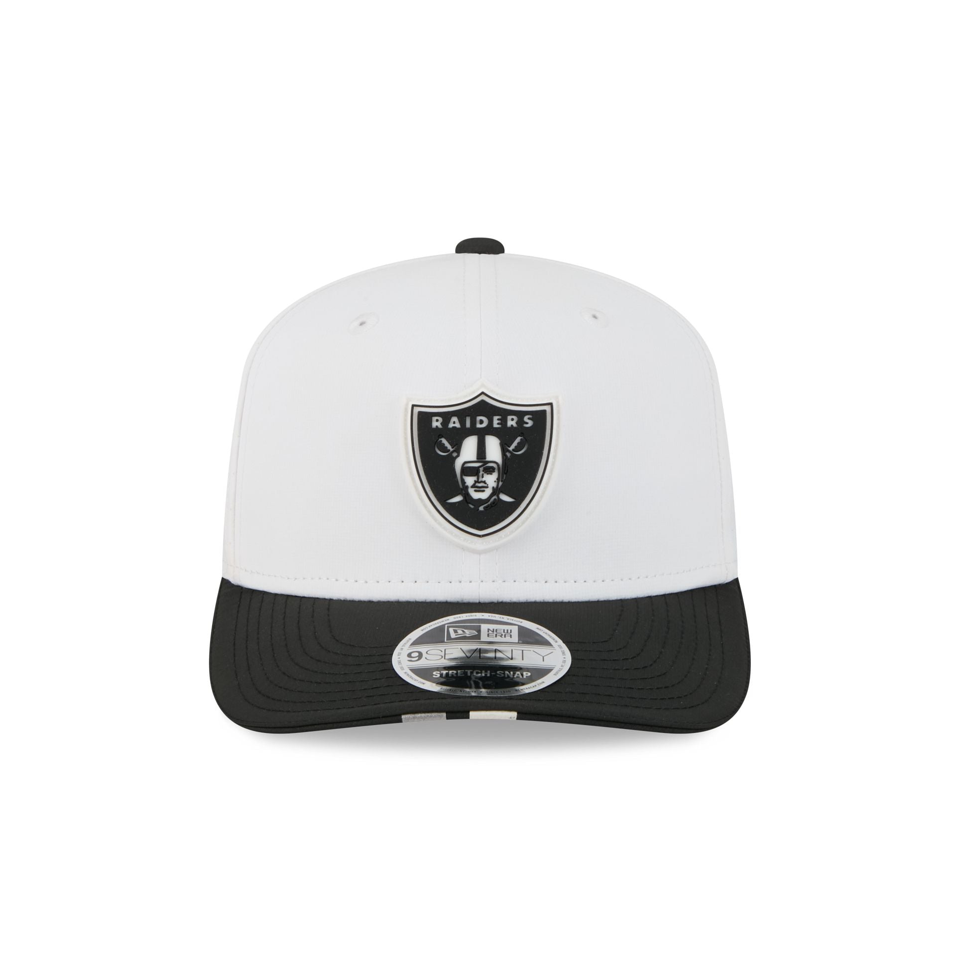Las Vegas Raiders 2025 Training 9SEVENTY Stretch-Snap Hat