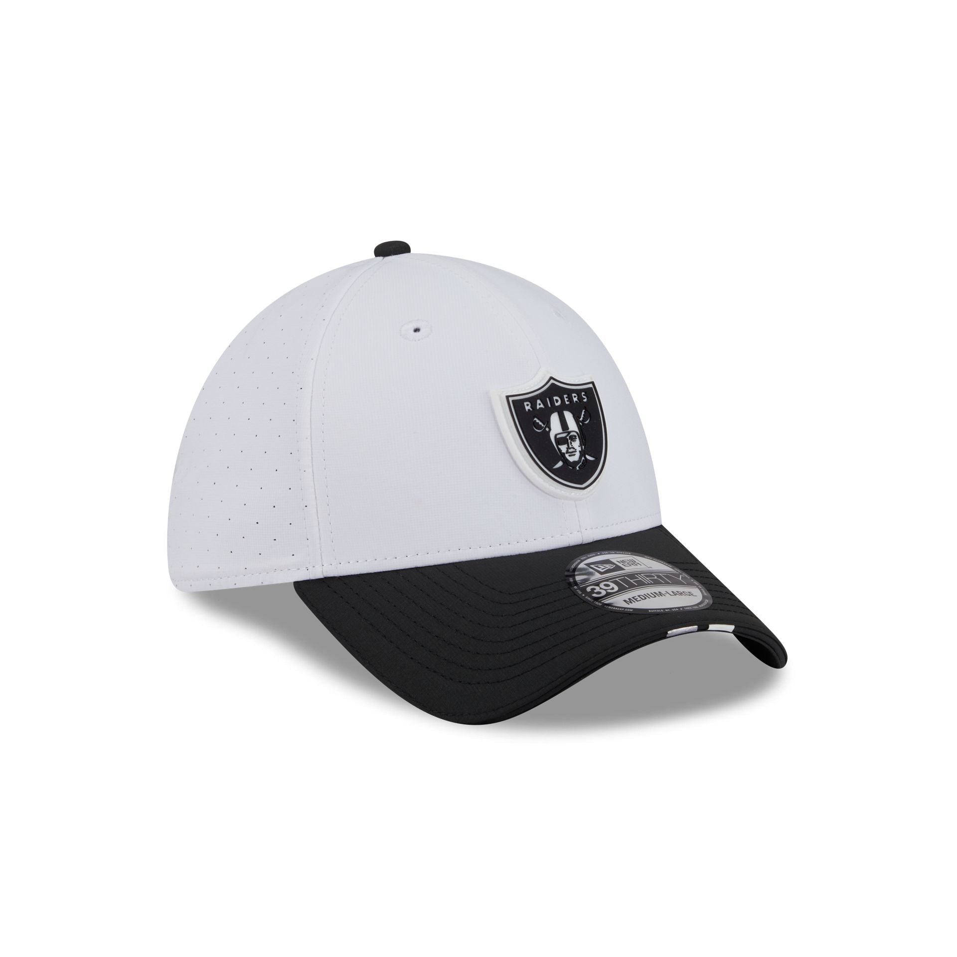 Las Vegas Raiders 2025 Training 39THIRTY Stretch Fit Hat