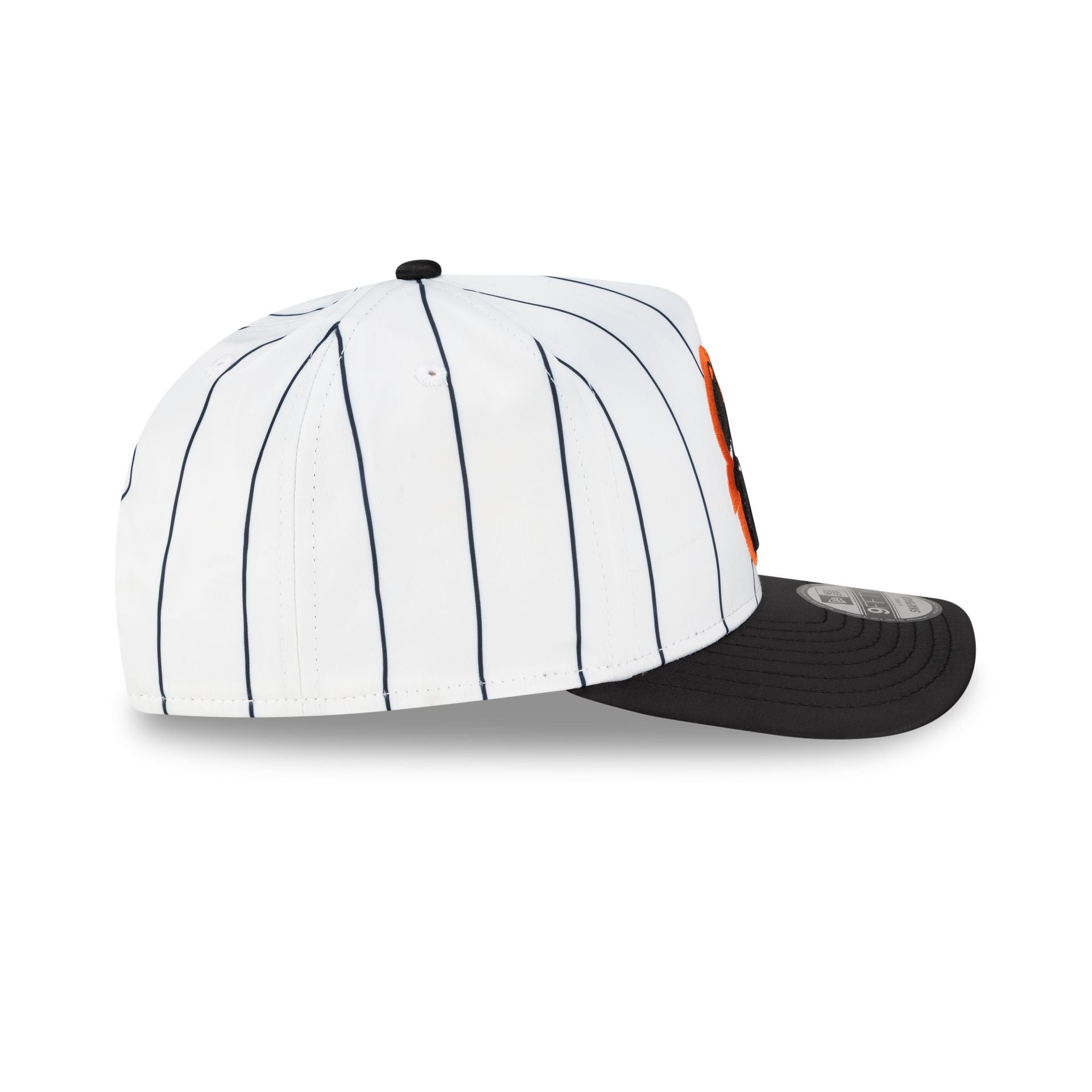 Baltimore Orioles Satin Pinstripe 9FIFTY A-Frame Snapback Hat