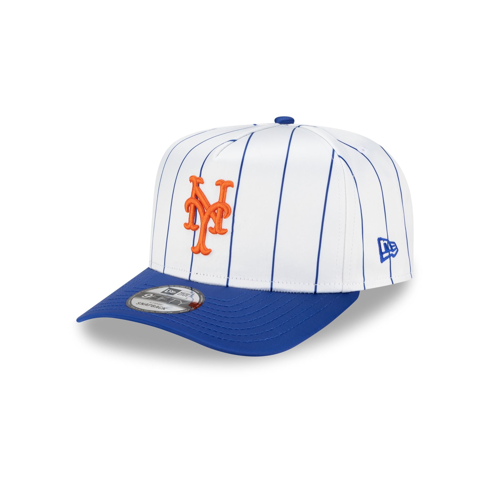 New York Mets Satin Pinstripe 9FIFTY A-Frame Snapback Hat