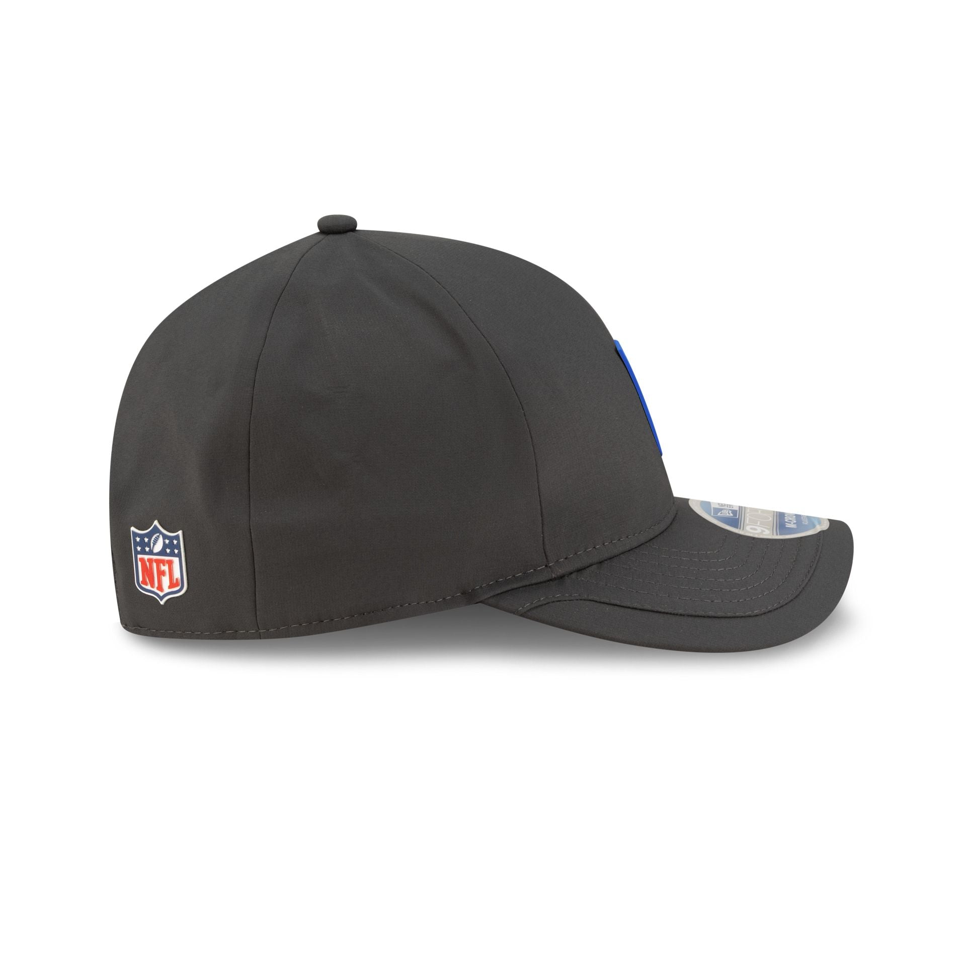 Buffalo Bills 2025 Sideline Cold Weather Steel Clouds 9FORTY M-Crown Snapback Hat