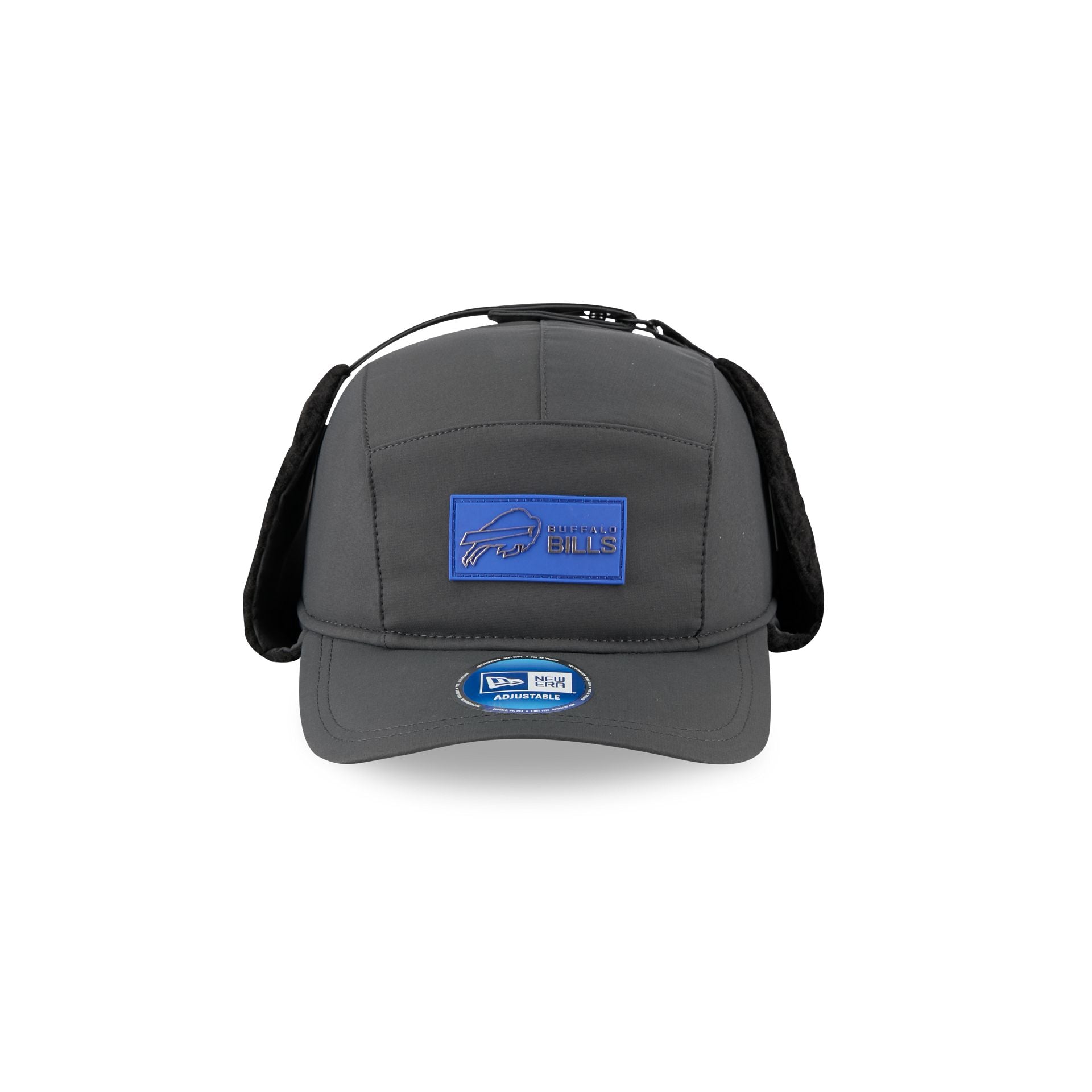 Buffalo Bills 2025 Sideline Cold Weather Steel Clouds Runner Dogear Adjustable Hat