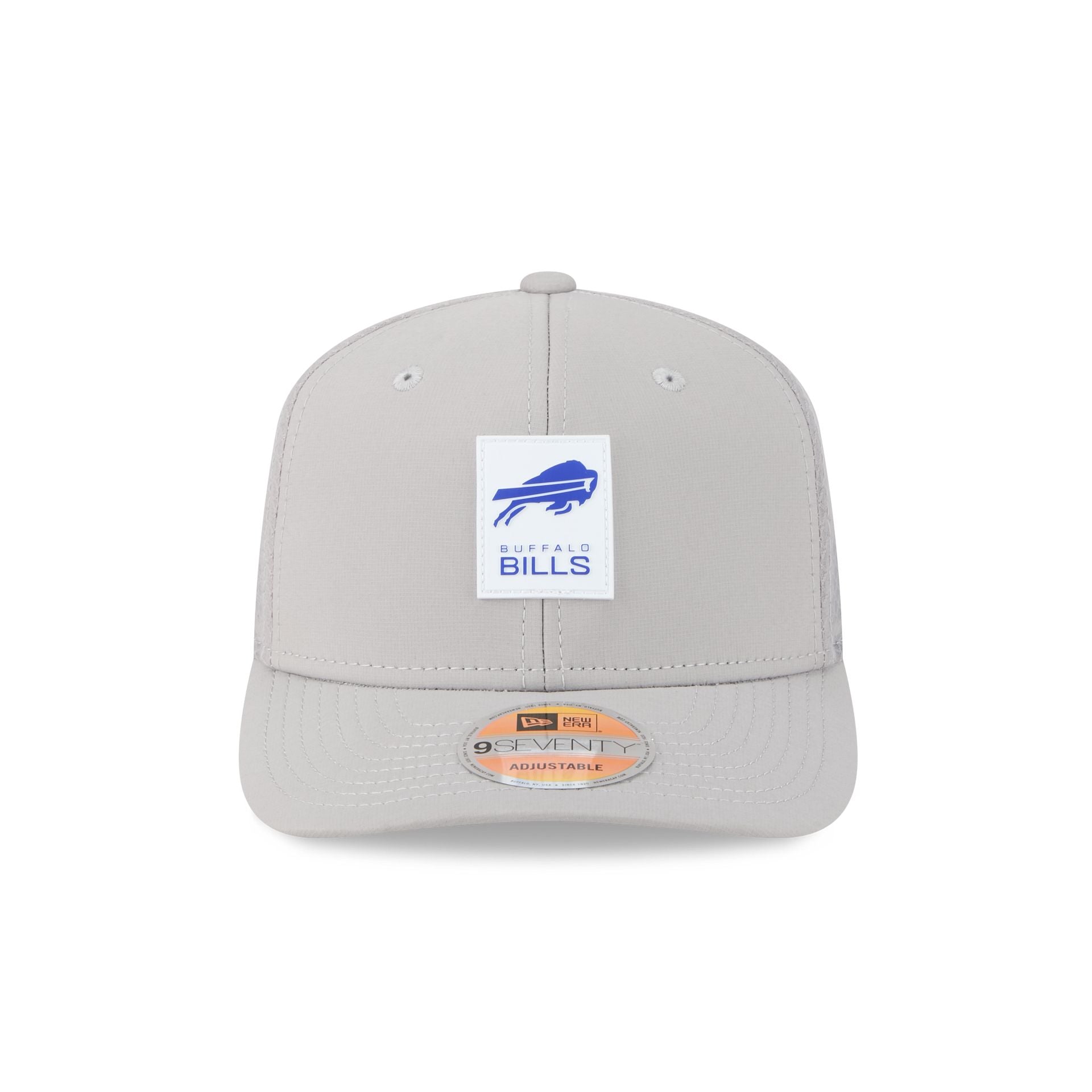Buffalo Bills 2025 Sideline Hot Weather Gray 9SEVENTY Trucker Hat