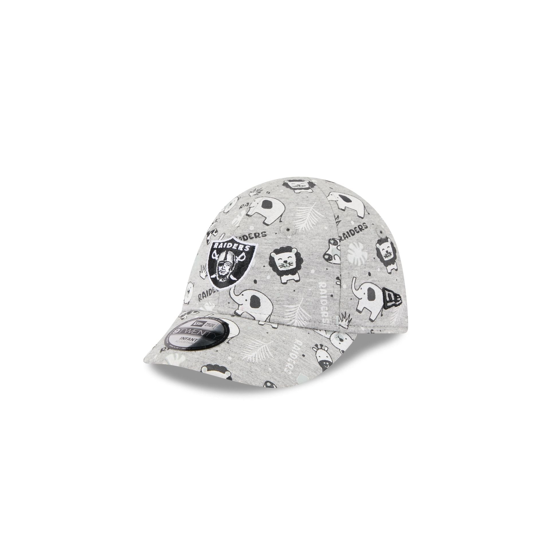 Las Vegas Raiders Kids Animal 9TWENTY Adjustable Hat