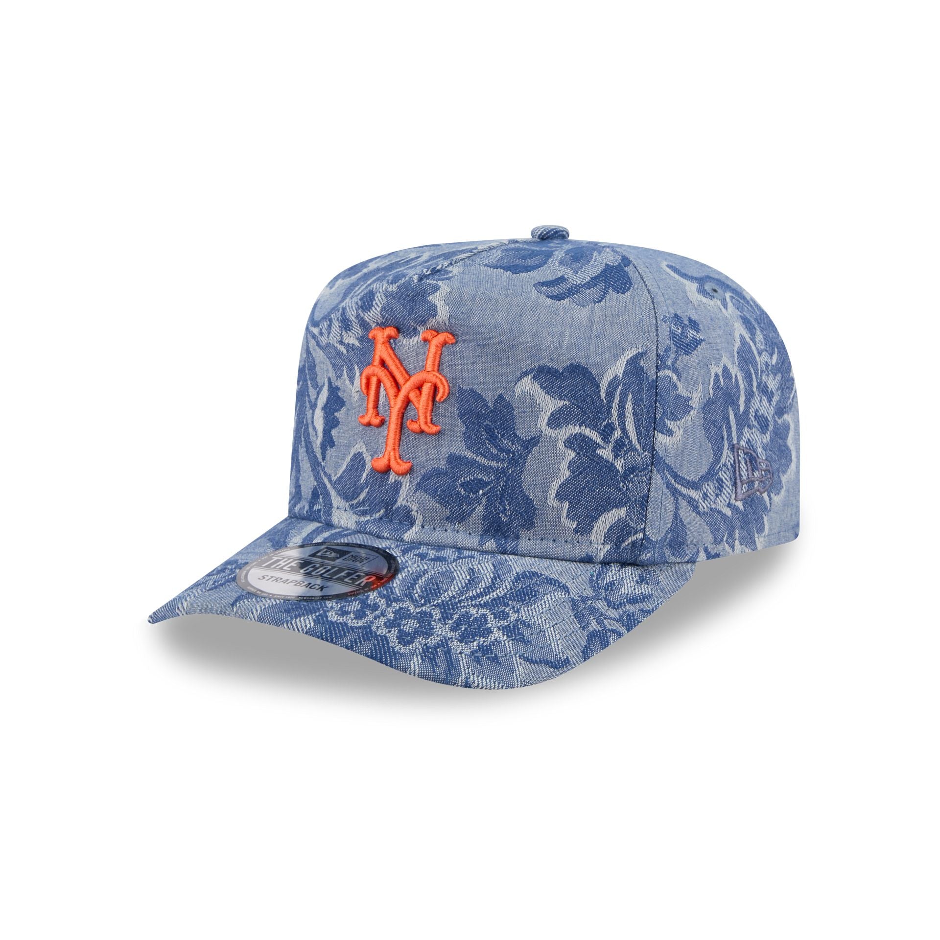 New York Mets Denim Jacquard Golfer Hat