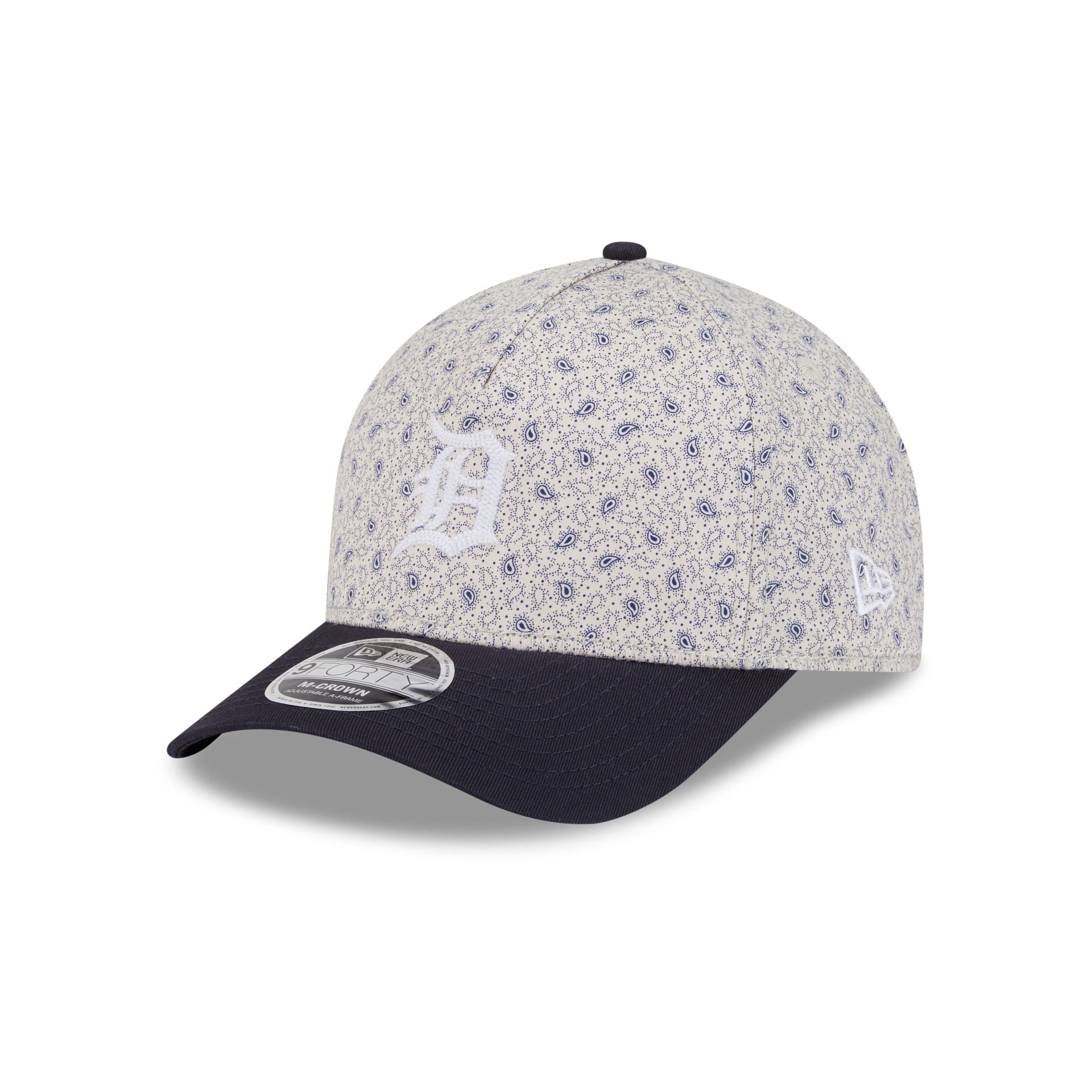 Detroit Tigers Micro Print 9FORTY M-Crown A-Frame Adjustable Hat