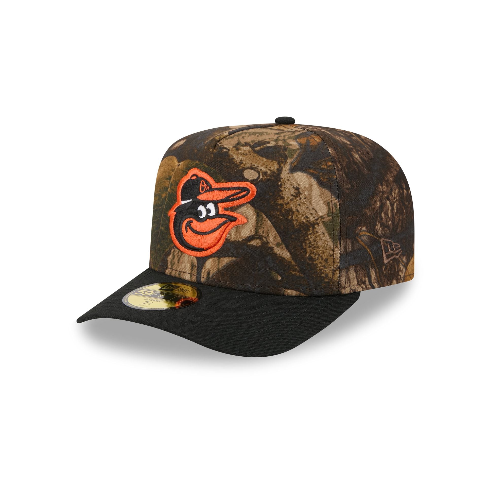 Baltimore Orioles Ripstop Camo 59FIFTY A-Frame Fitted Hat