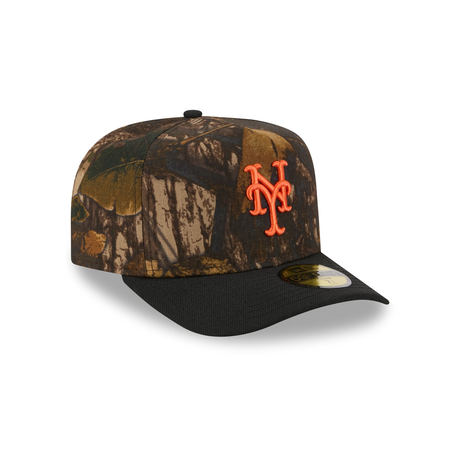 New York Mets Ripstop Camo 59FIFTY A-Frame Fitted Hat