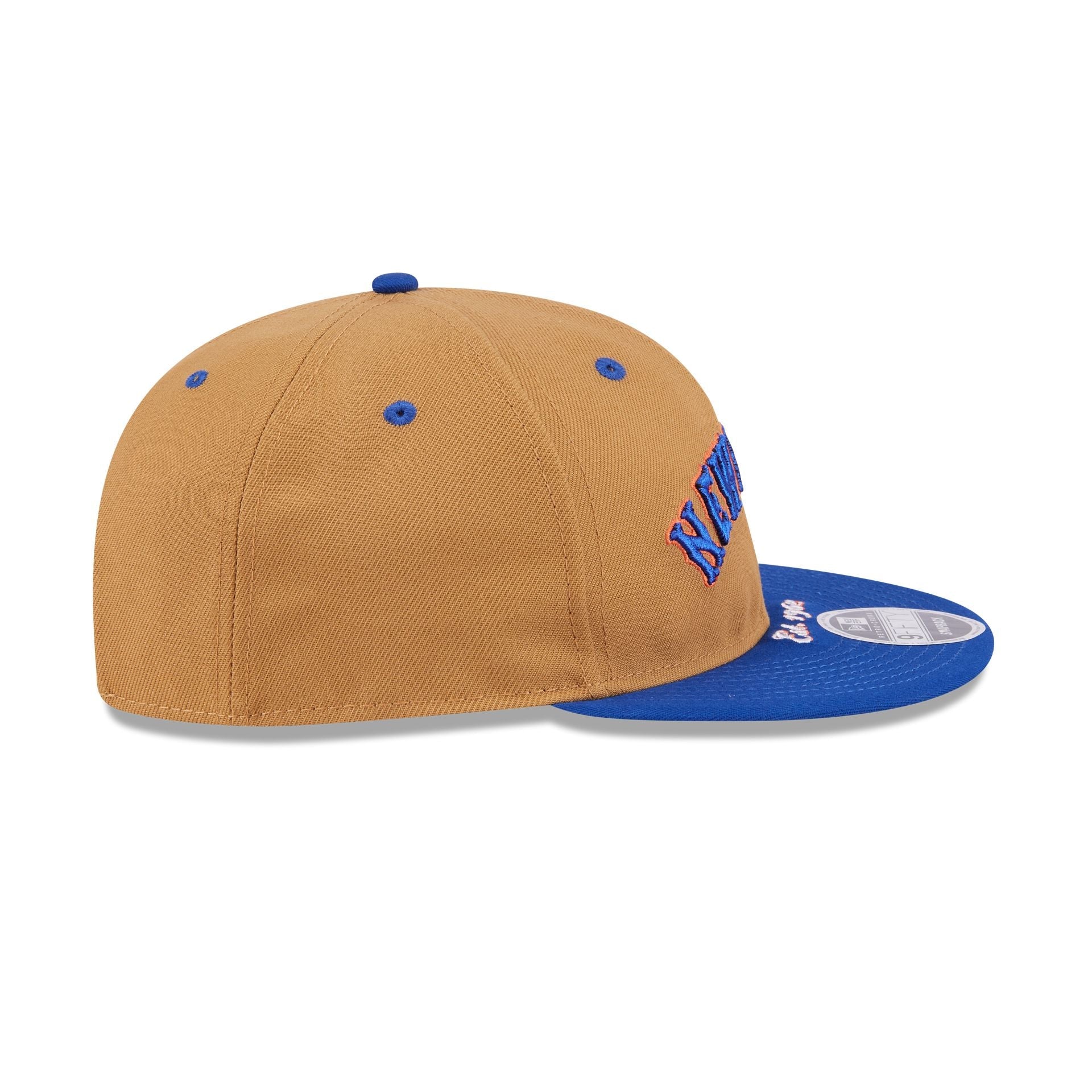 New York Mets Wheat Retro Crown 9FIFTY Snapback Hat