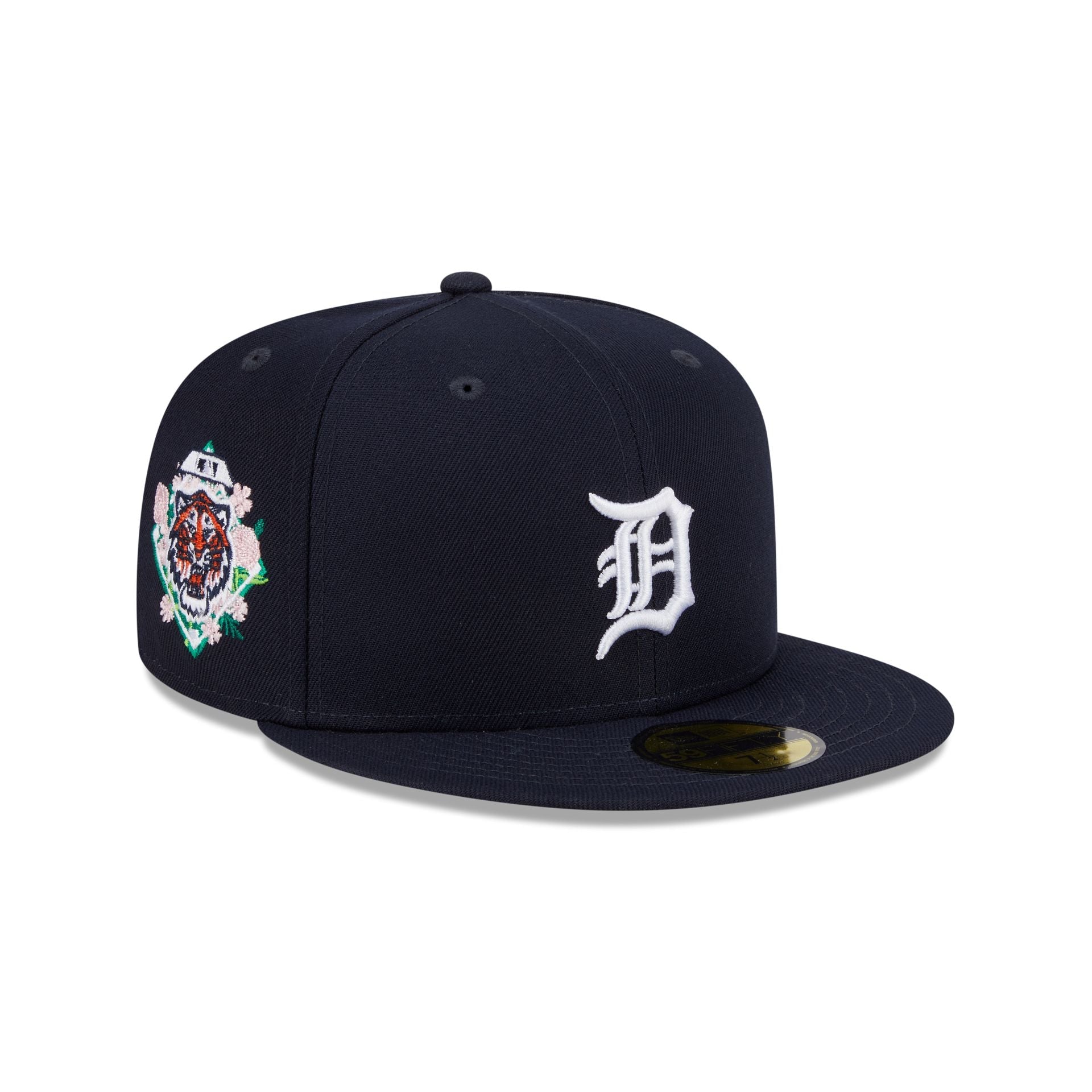 Detroit Tigers Floral Undervisor 59FIFTY Fitted Hat