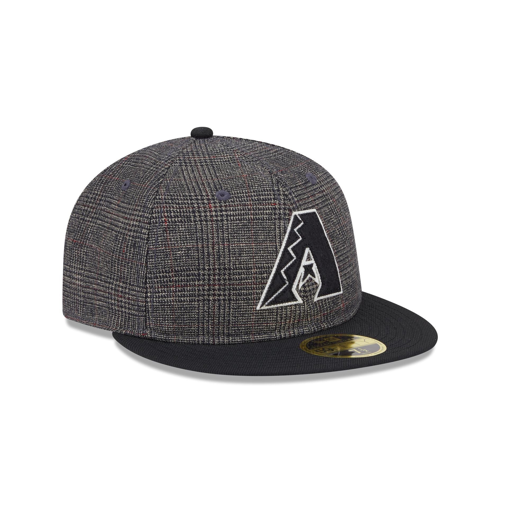 Arizona Diamondbacks Plaid Retro Crown 59FIFTY Fitted Hat