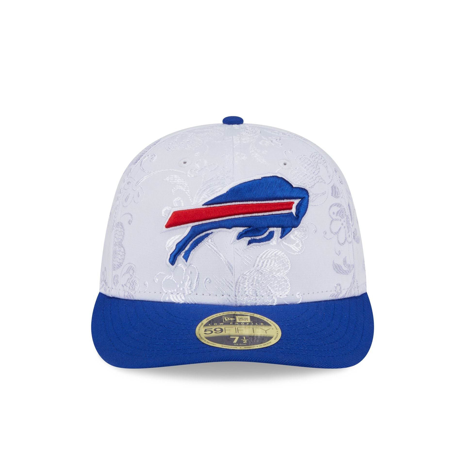 Buffalo Bills Floral Shine Low Profile 59FIFTY Fitted Hat