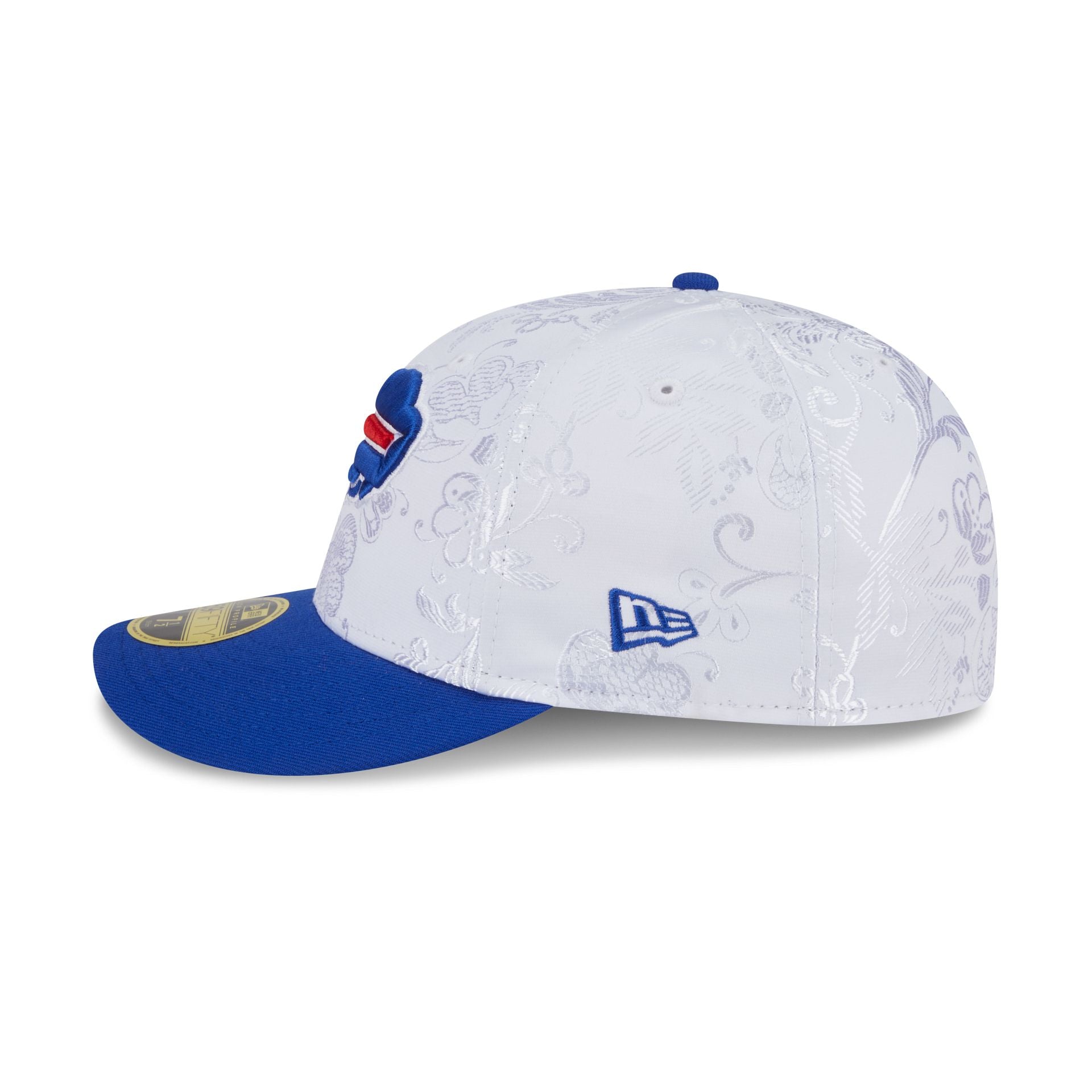 Buffalo Bills Floral Shine Low Profile 59FIFTY Fitted Hat