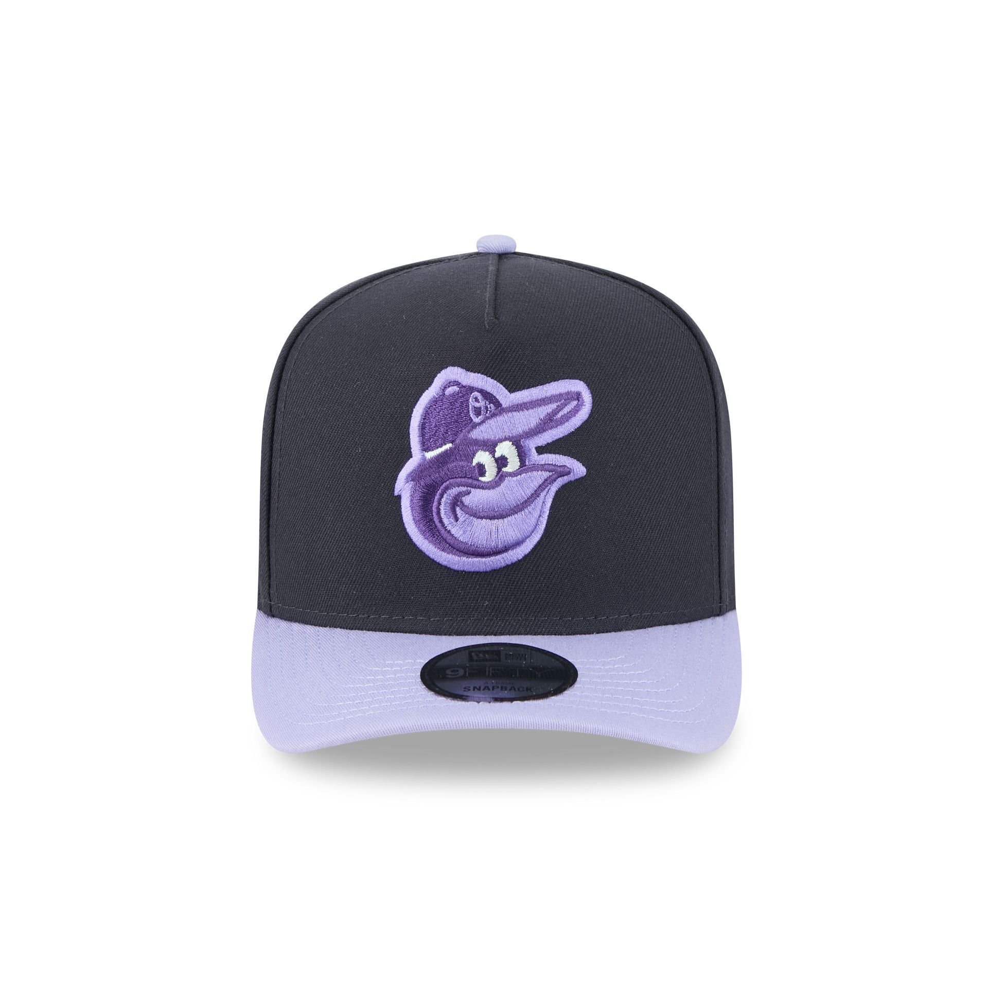 Baltimore Orioles Navy Lavender 9FIFTY A-Frame Snapback Hat