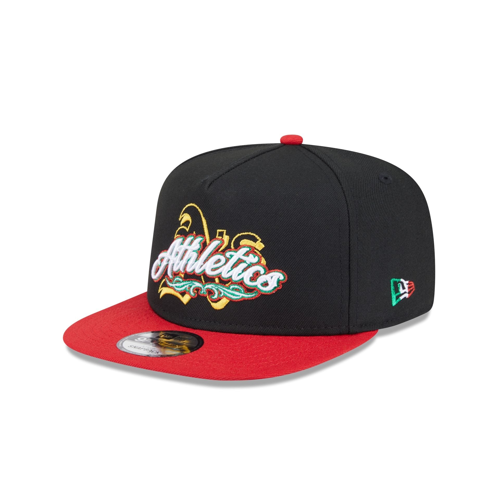 Athletics City Script 9FIFTY A-Frame Snapback Hat