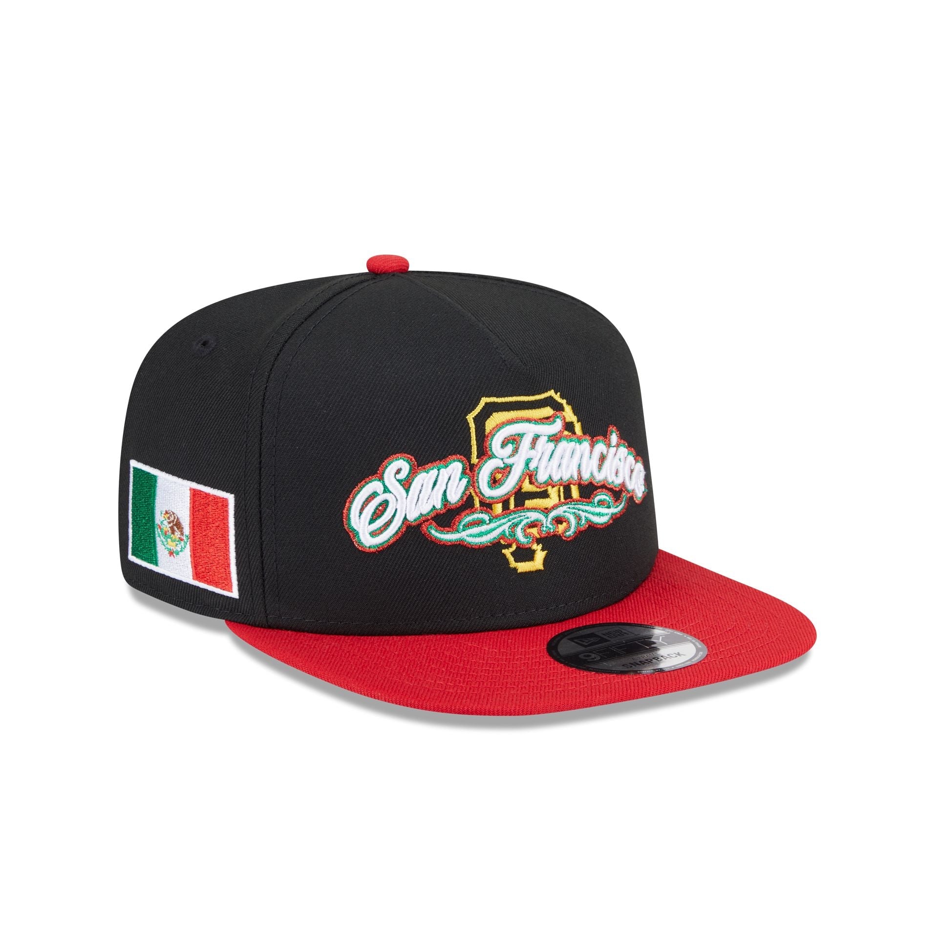 San Francisco Giants City Script 9FIFTY A-Frame Snapback Hat
