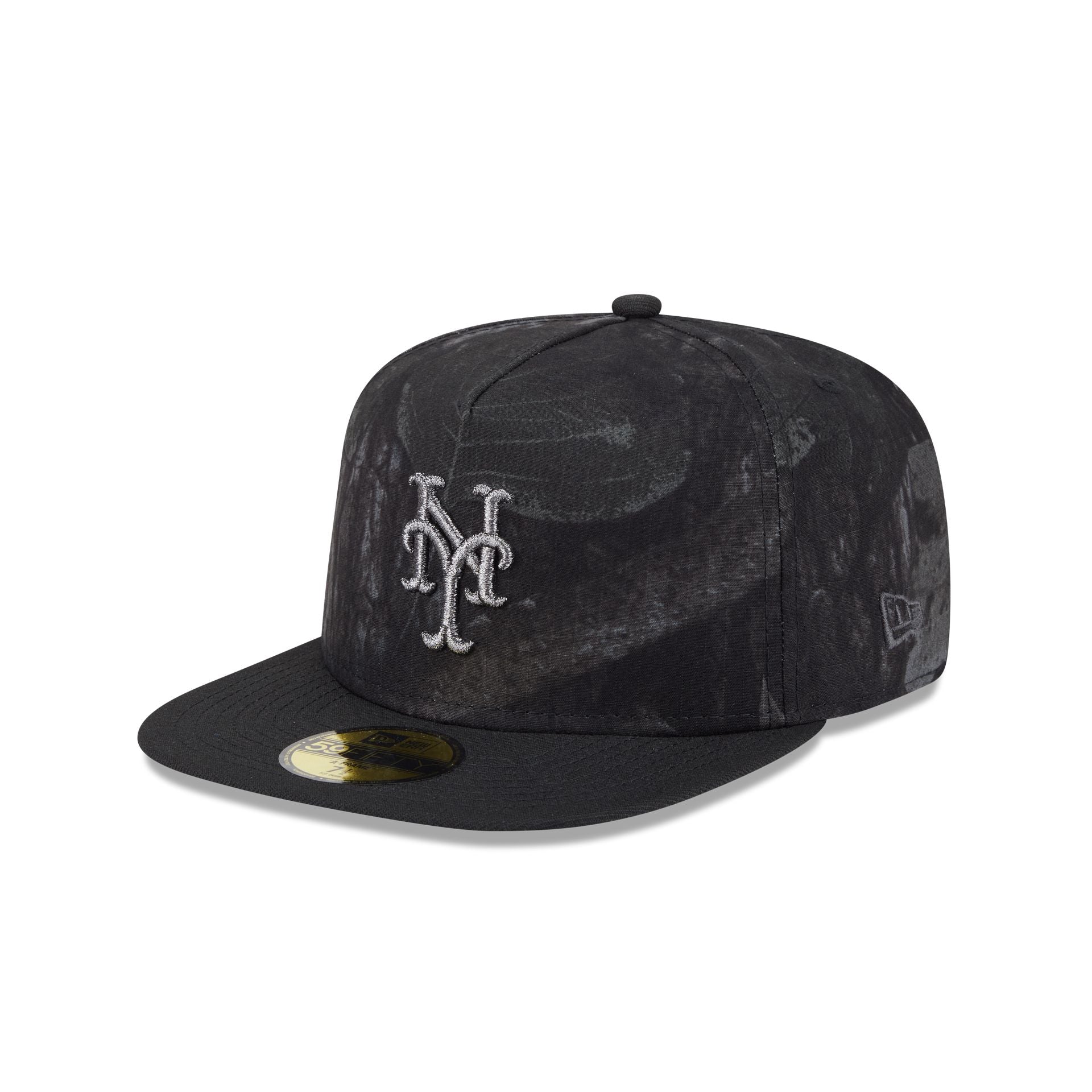 Just Caps Ripstop Camo New York Mets 59FIFTY A-Frame Fitted Hat
