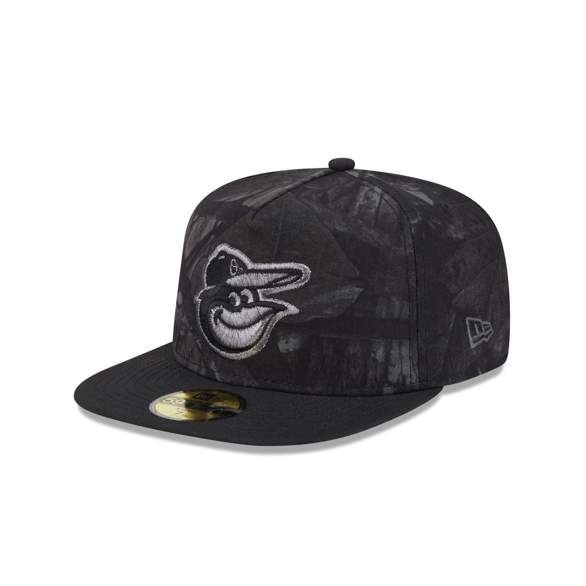 Just Caps Ripstop Camo Baltimore Orioles 59FIFTY A-Frame Fitted Hat