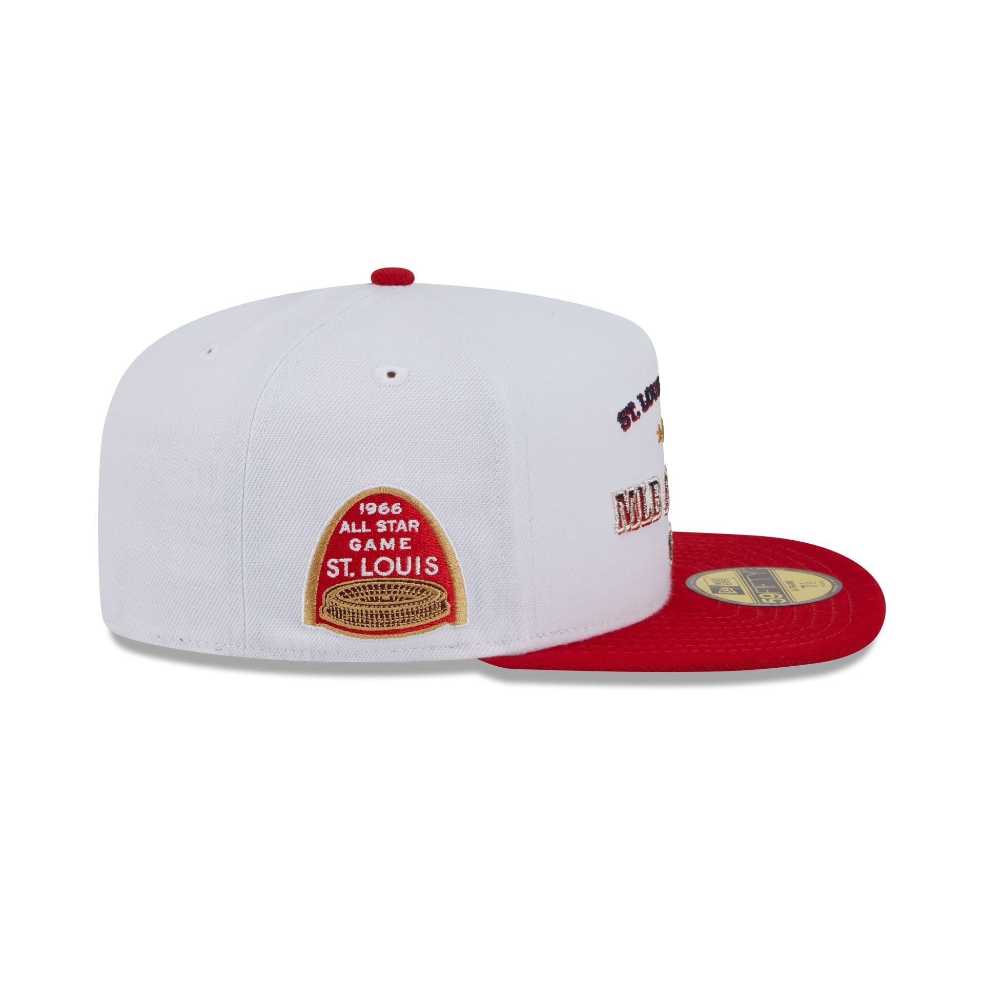 St. Louis Cardinals Summer Derby White 59FIFTY A-Frame Fitted Hat