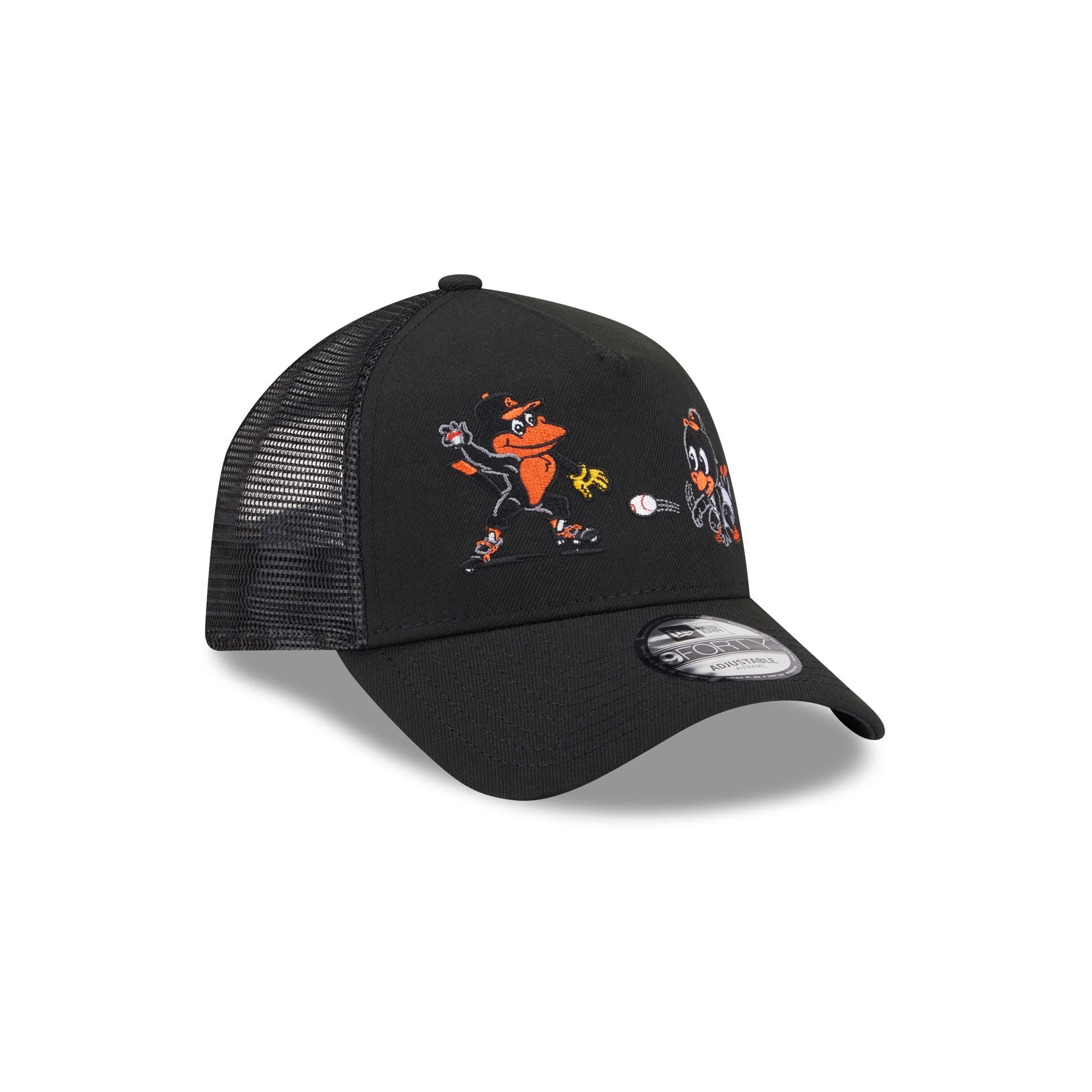Baltimore Orioles Generation Mascots 9FORTY A-Frame Trucker Hat