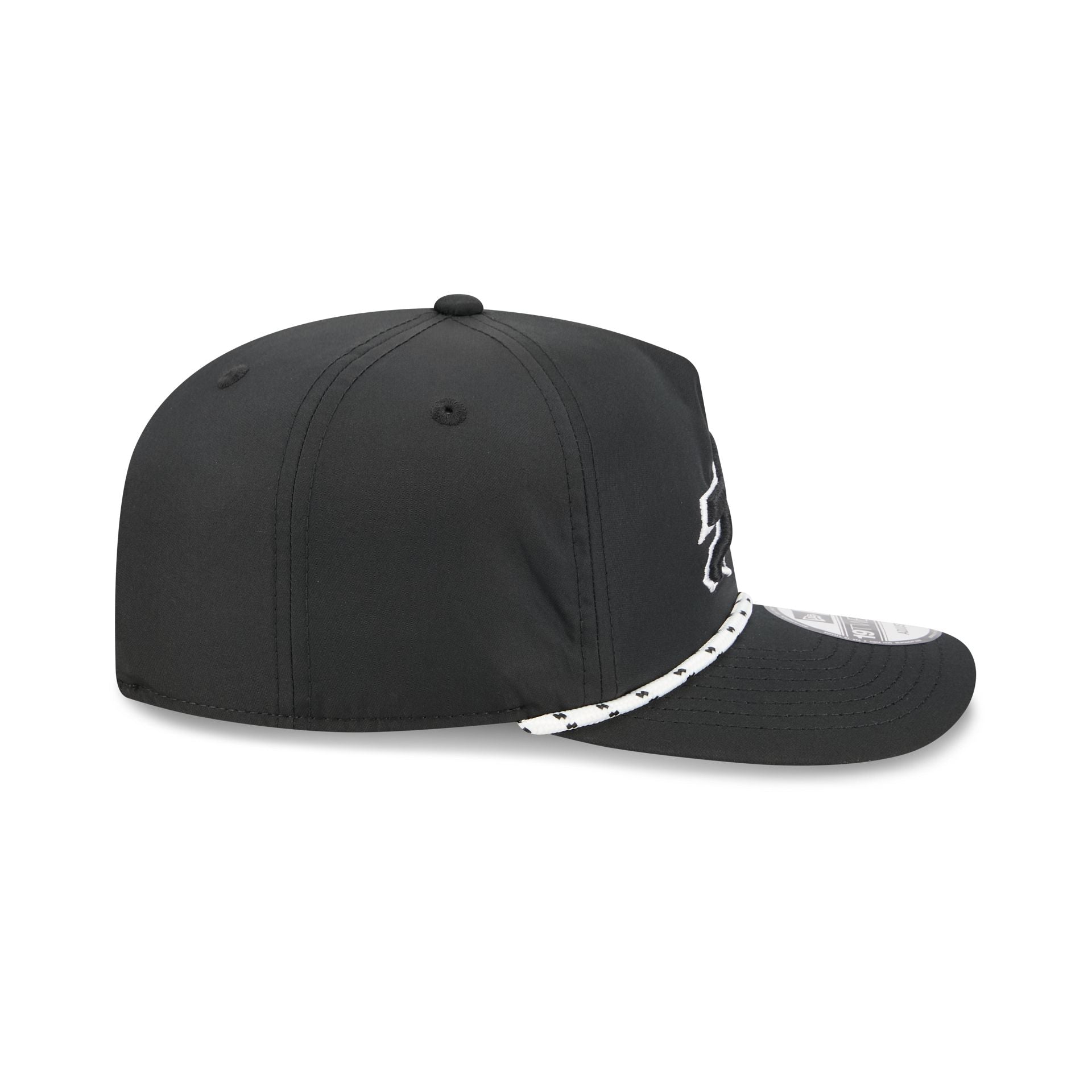 Buffalo Bills Black and White Rope 19TWENTY Snapback Hat