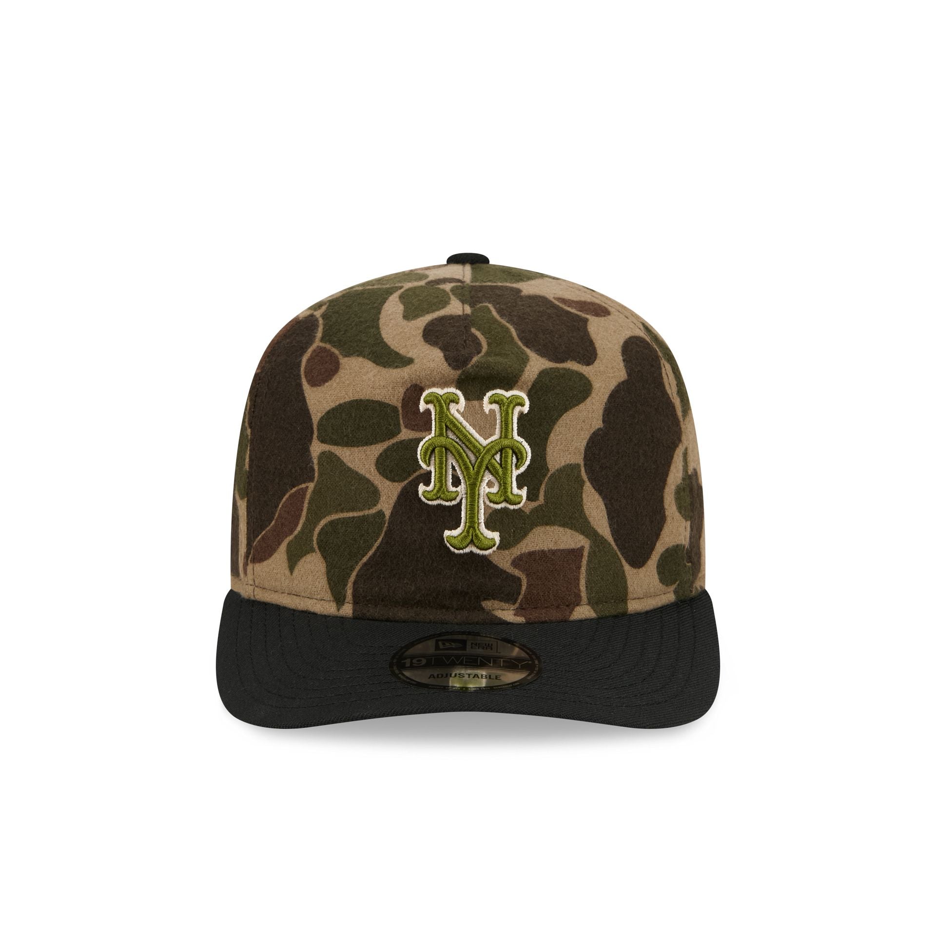 New York Mets Three Looms Wool Duck Camo 19TWENTY Adjustable Hat