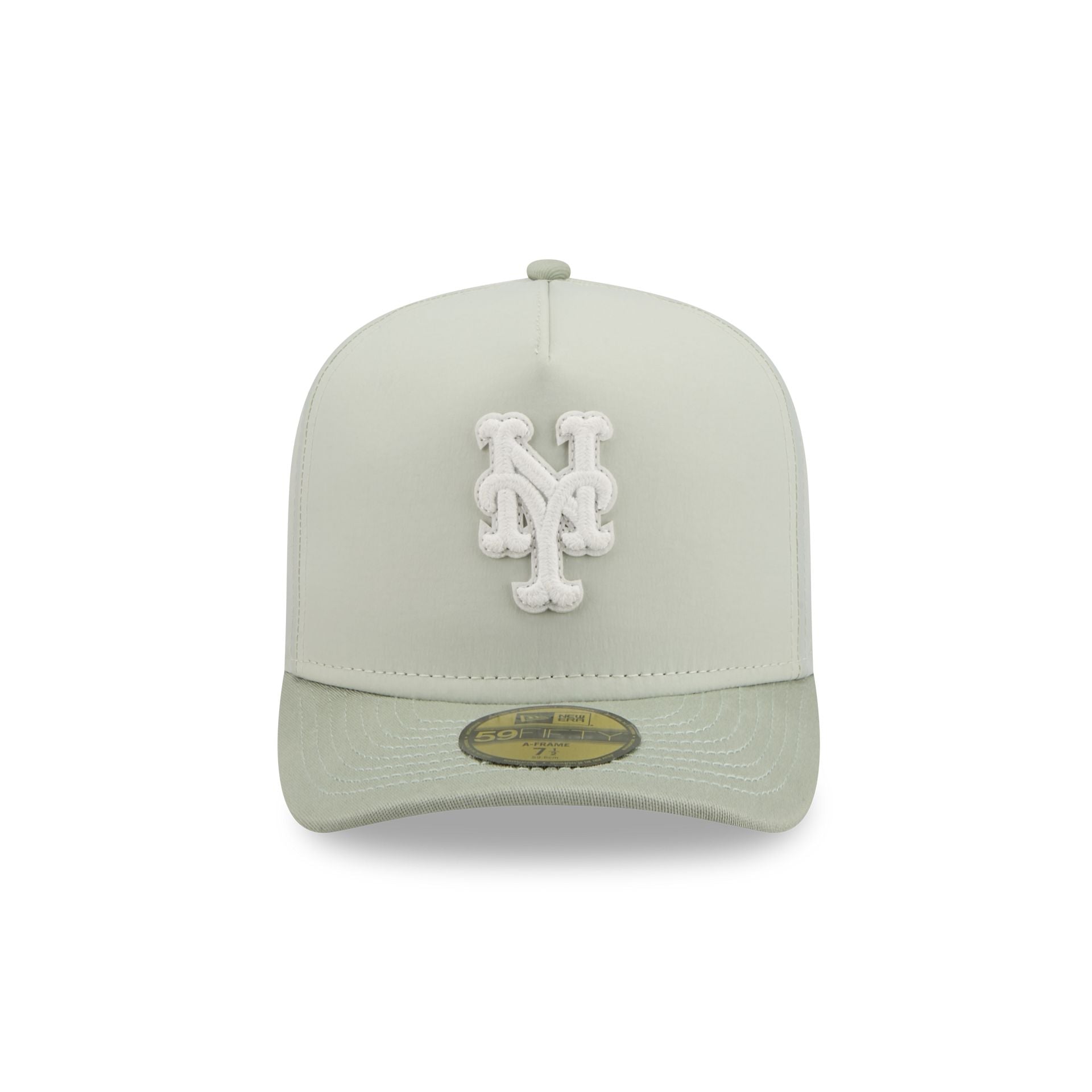 New York Mets Crinkle 59FIFTY A-Frame Fitted Hat