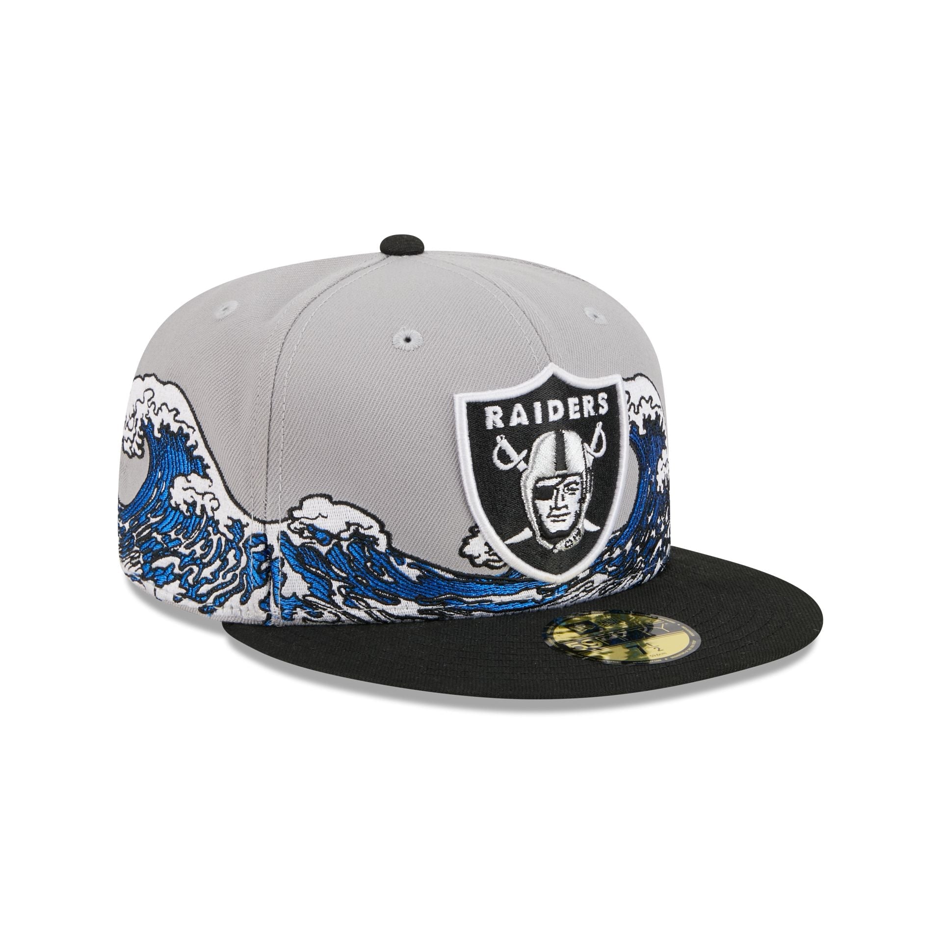 Las Vegas Raiders Tidal Flow 59FIFTY Fitted Hat