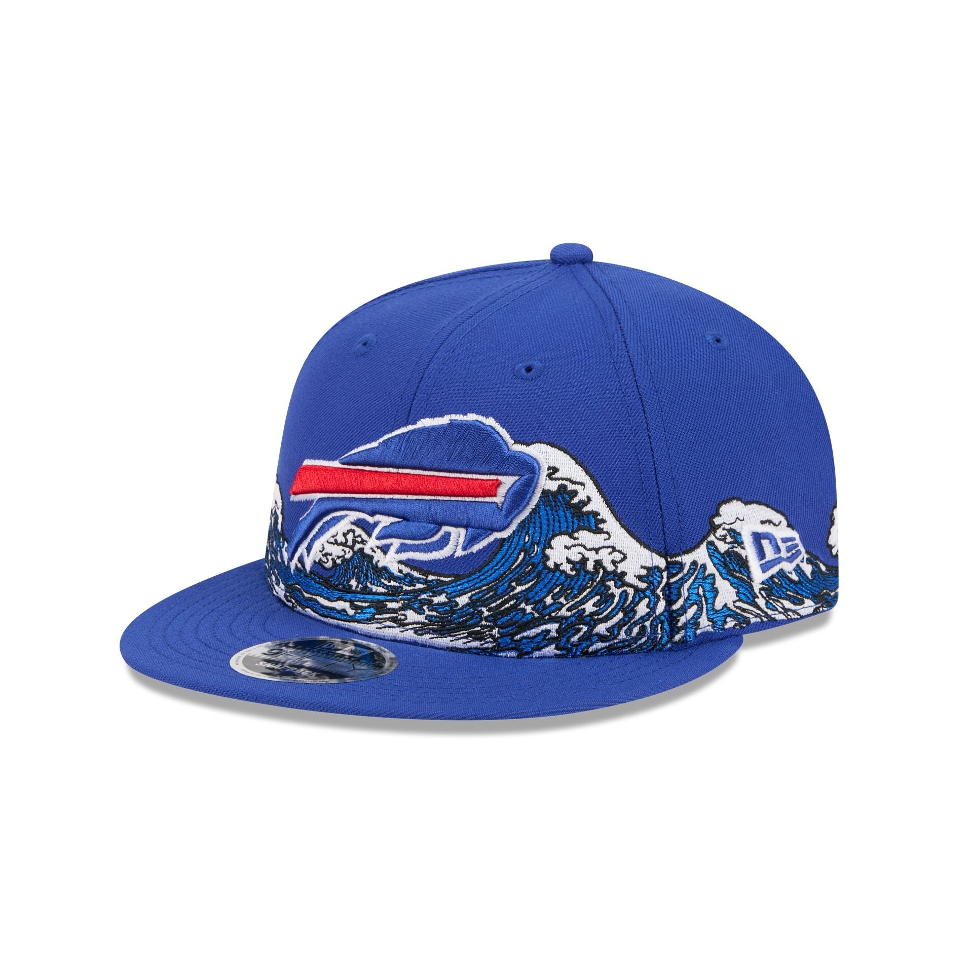 Buffalo Bills Tidal Flow Retro Crown 9FIFTY Adjustable Hat