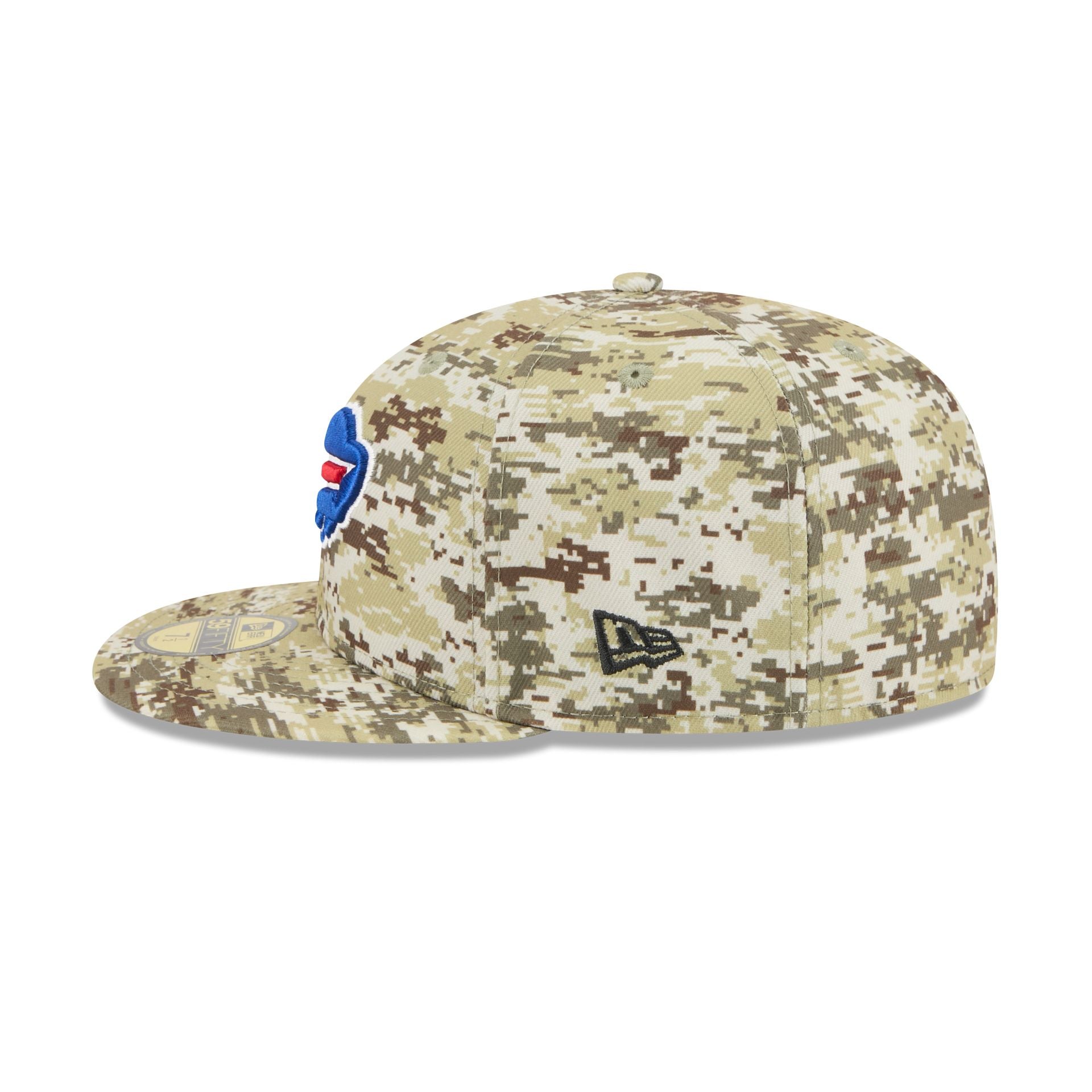 Buffalo Bills 2025 Salute to Service Fan Gear 59FIFTY Fitted Hat
