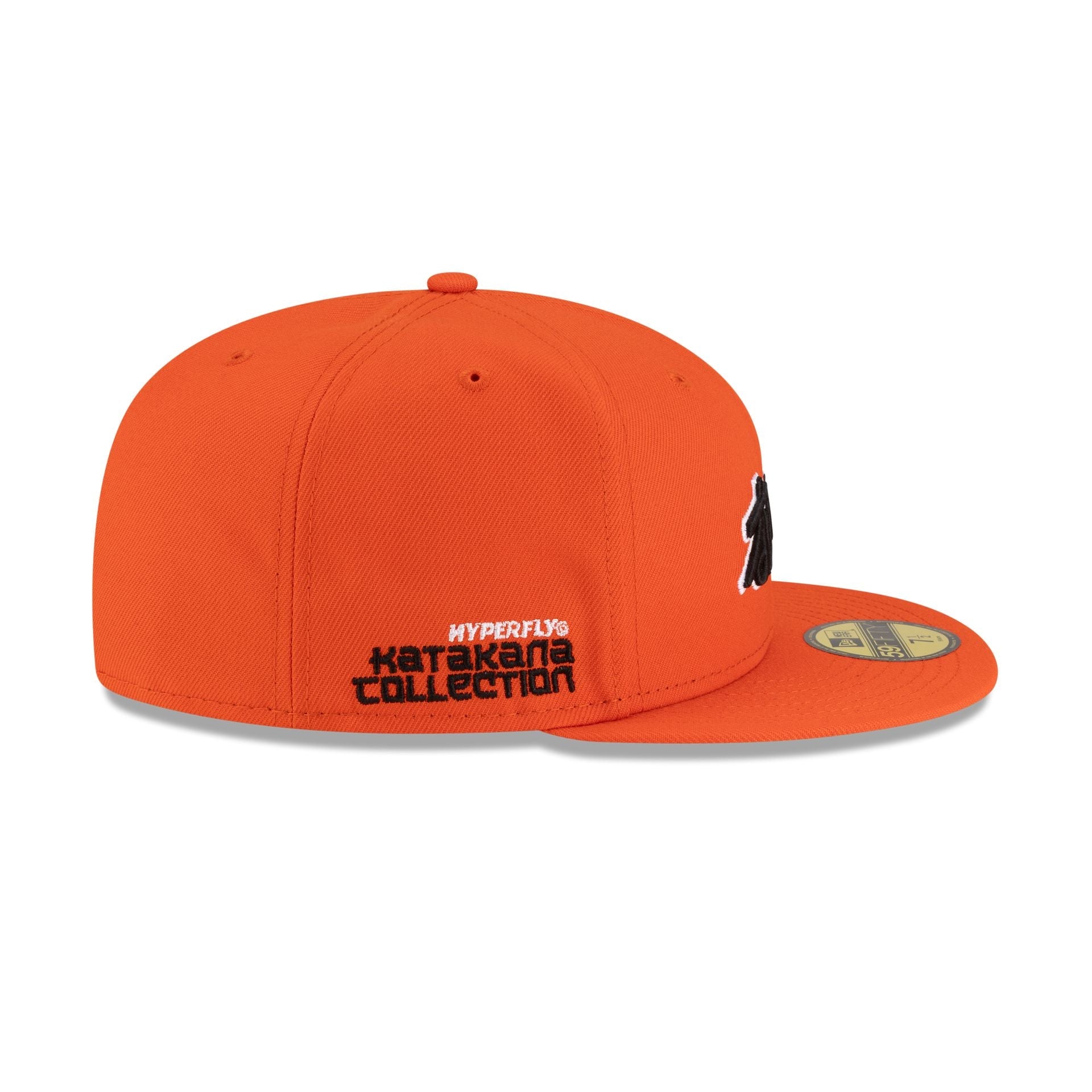 Hyperfly Katakana x Baltimore Orioles Orange 59FIFTY Fitted Hat