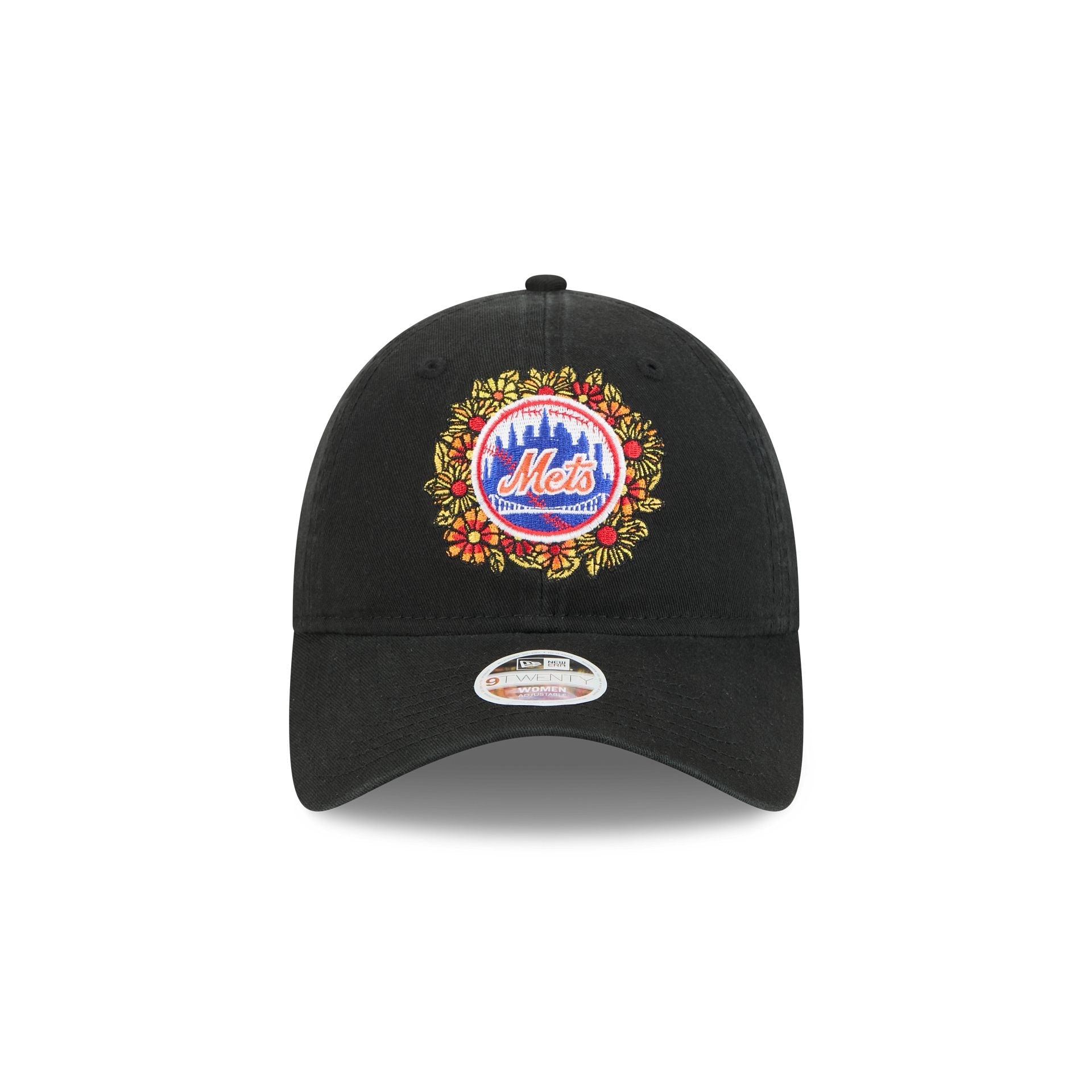 New York Mets Day of the Dead Floral 9TWENTY Adjustable Hat
