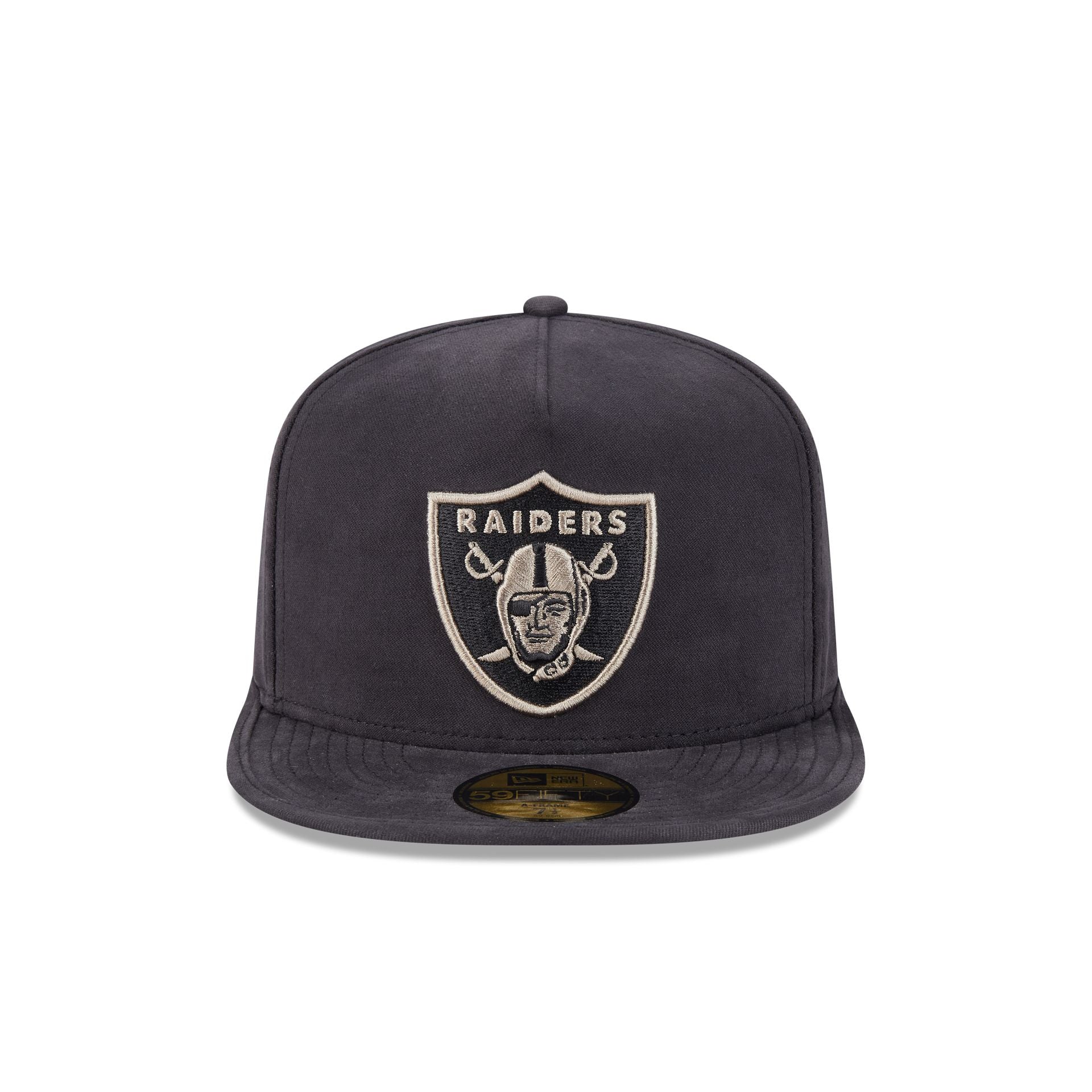 Las Vegas Raiders Quilted 59FIFTY A-Frame Fitted Hat