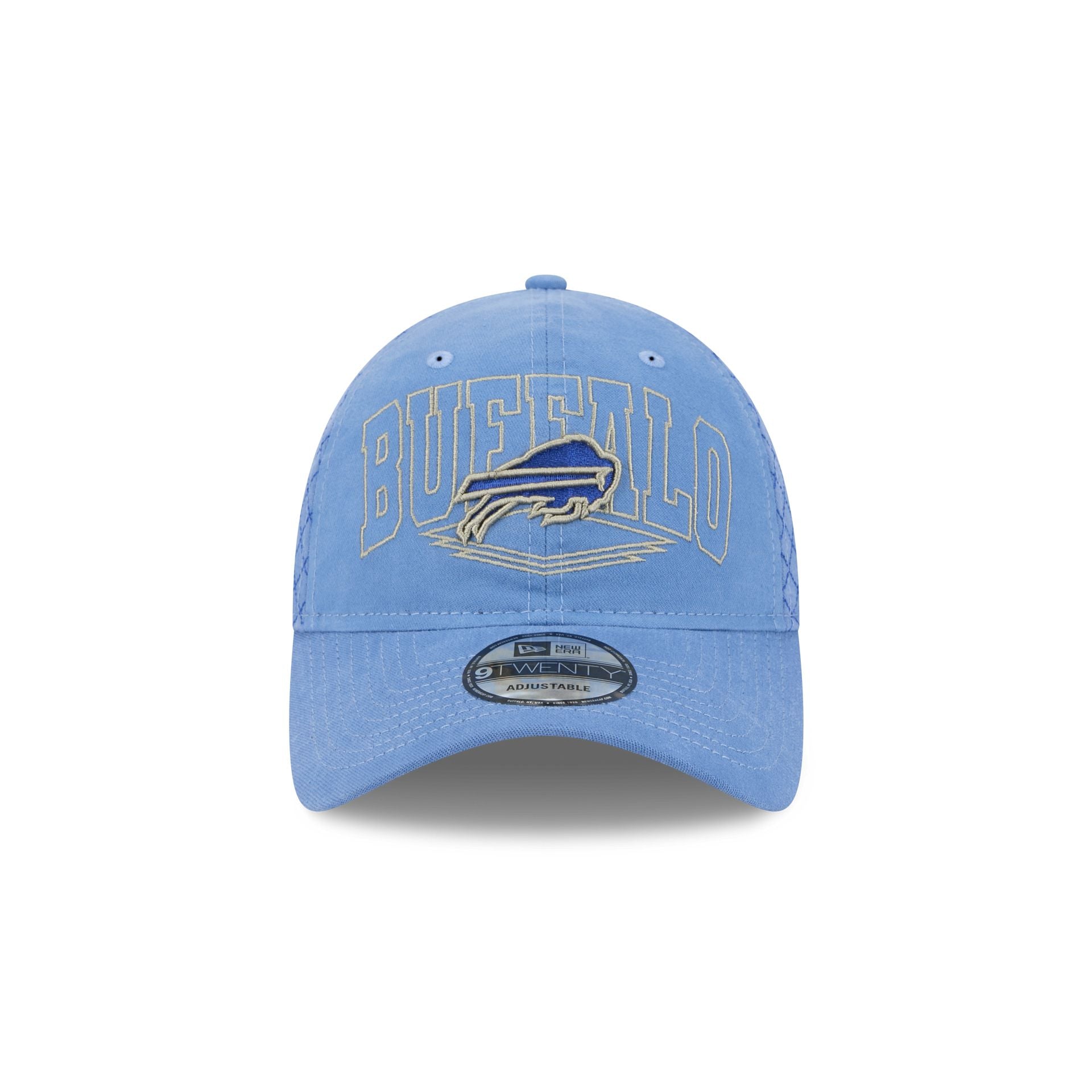 Buffalo Bills Quilted Wordmark 9TWENTY Adjustable Hat