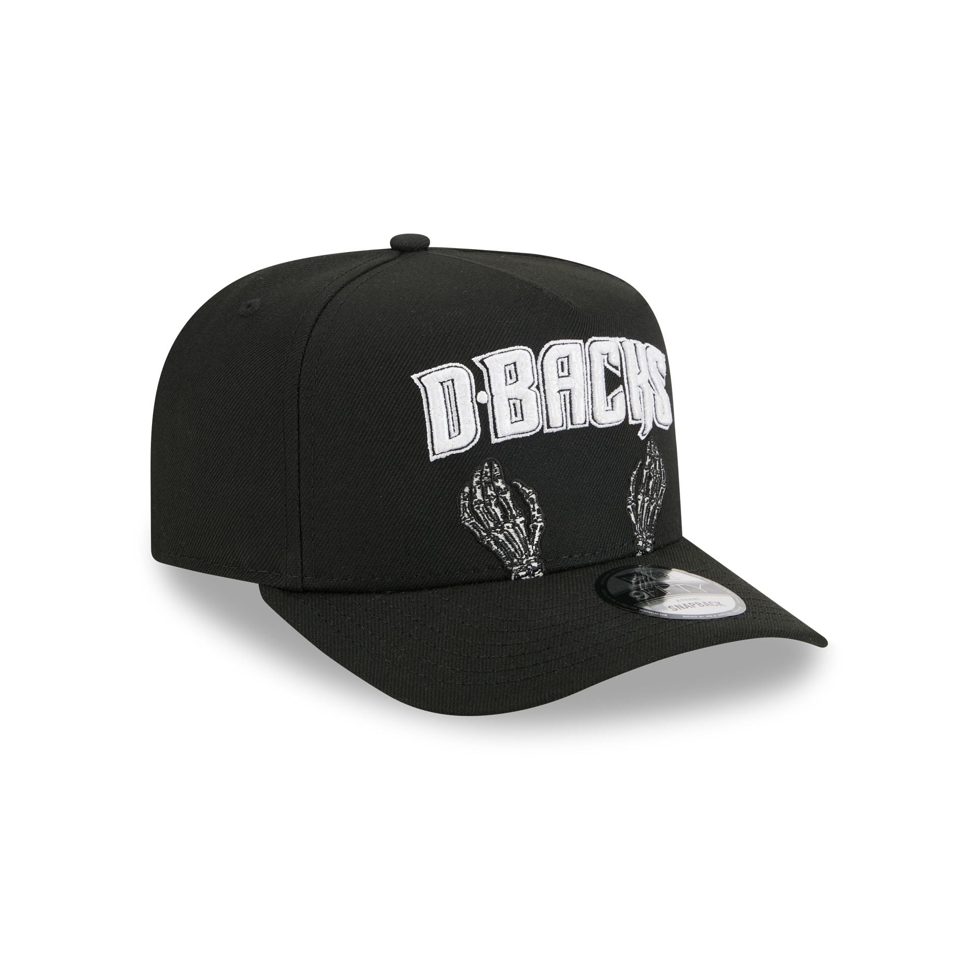 Arizona Diamondbacks Skeletal Script 9FIFTY A-Frame Snapback Hat