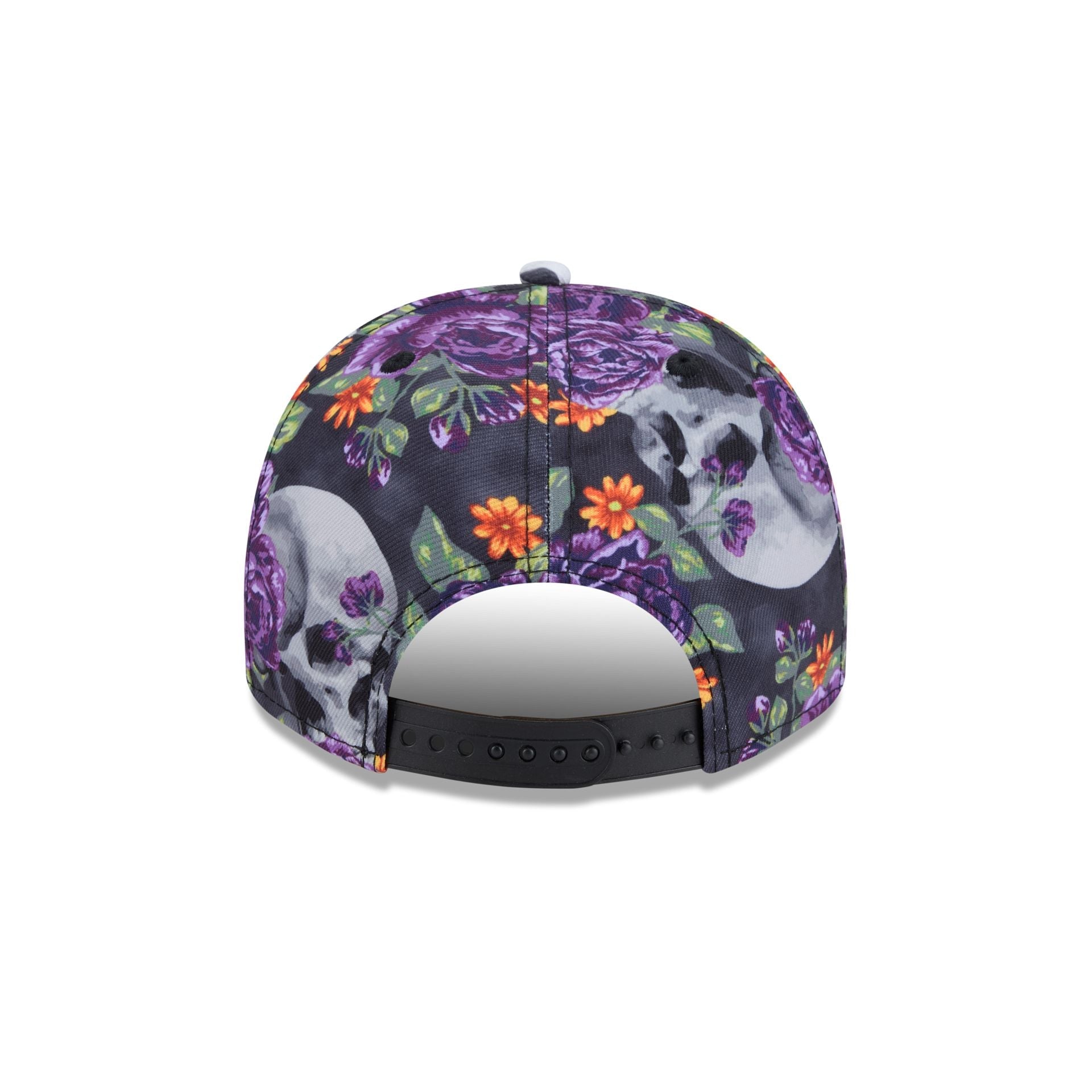 New York Mets Day of the Dead Skull & Roses 9FIFTY A-Frame Snapback